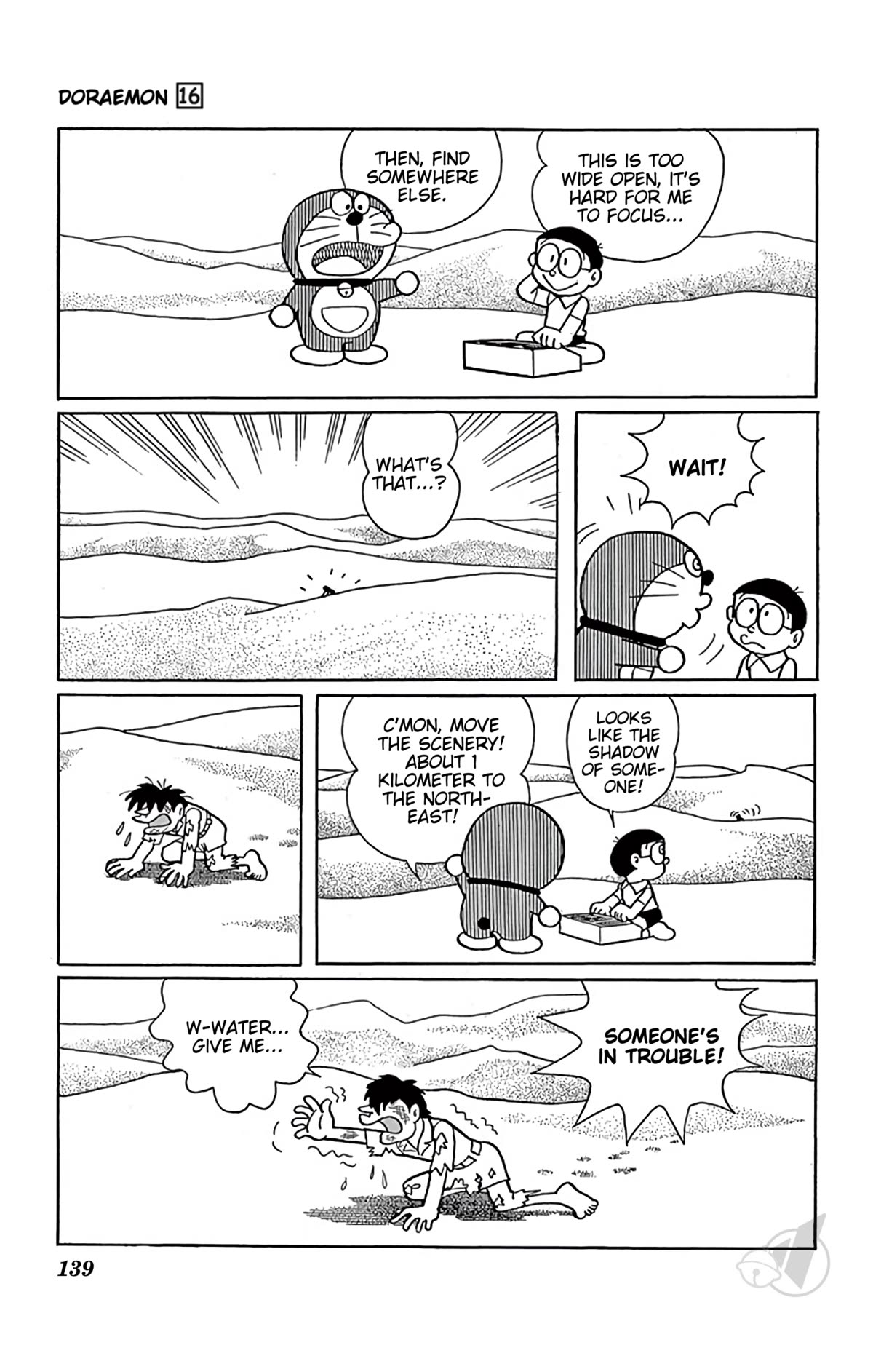 Doraemon Chapter 299 page 8 - Chapter 299: I Can't Study in the Sahara Desert