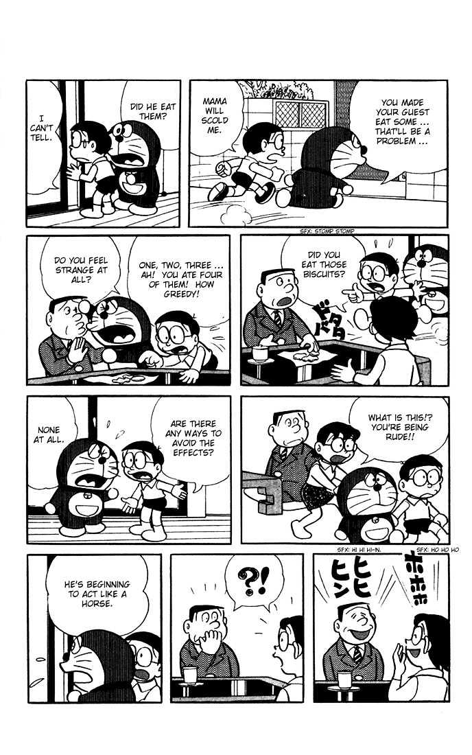 Doraemon Chapter 3 page 4 - Chapter 3 : Transforming Biscuit