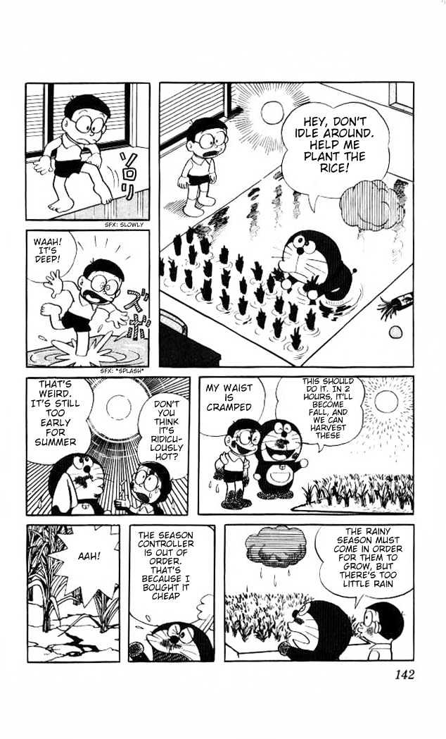 Doraemon Chapter 30 page 5 - Chapter 30 : Tatami Paddy Field