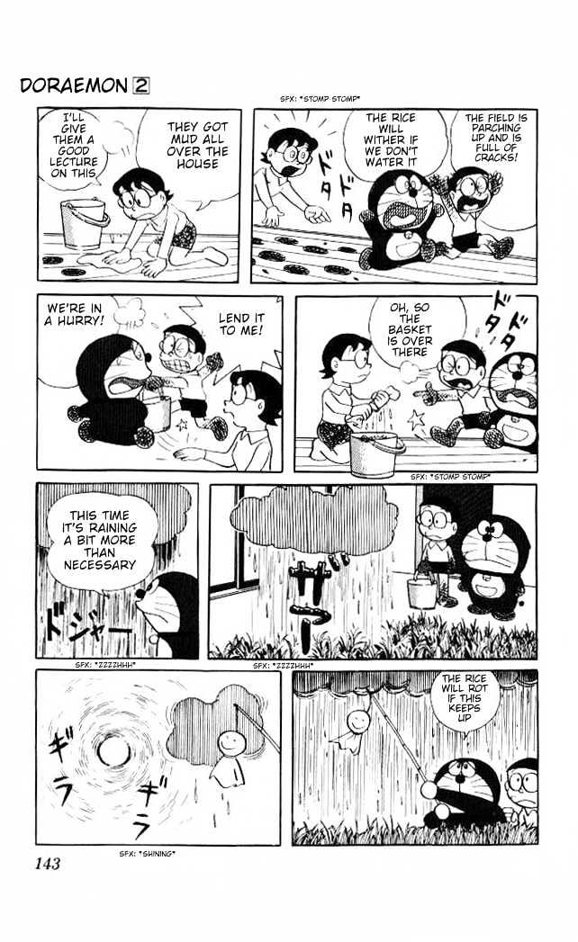 Doraemon Chapter 30 page 6 - Chapter 30 : Tatami Paddy Field