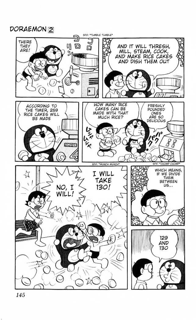 Doraemon Chapter 30 page 8 - Chapter 30 : Tatami Paddy Field