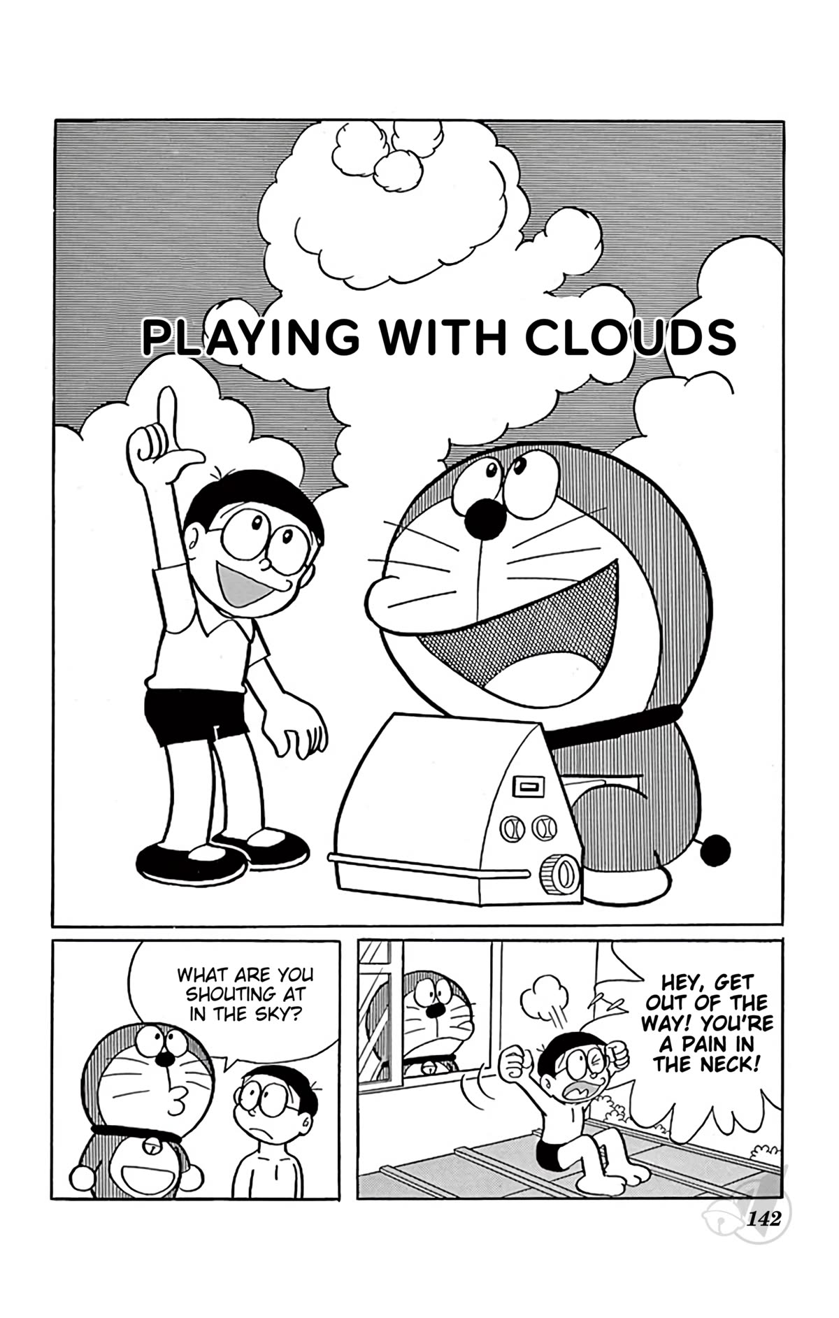 Doraemon Chapter 300 page 1 - Chapter 300: Playing with Clouds