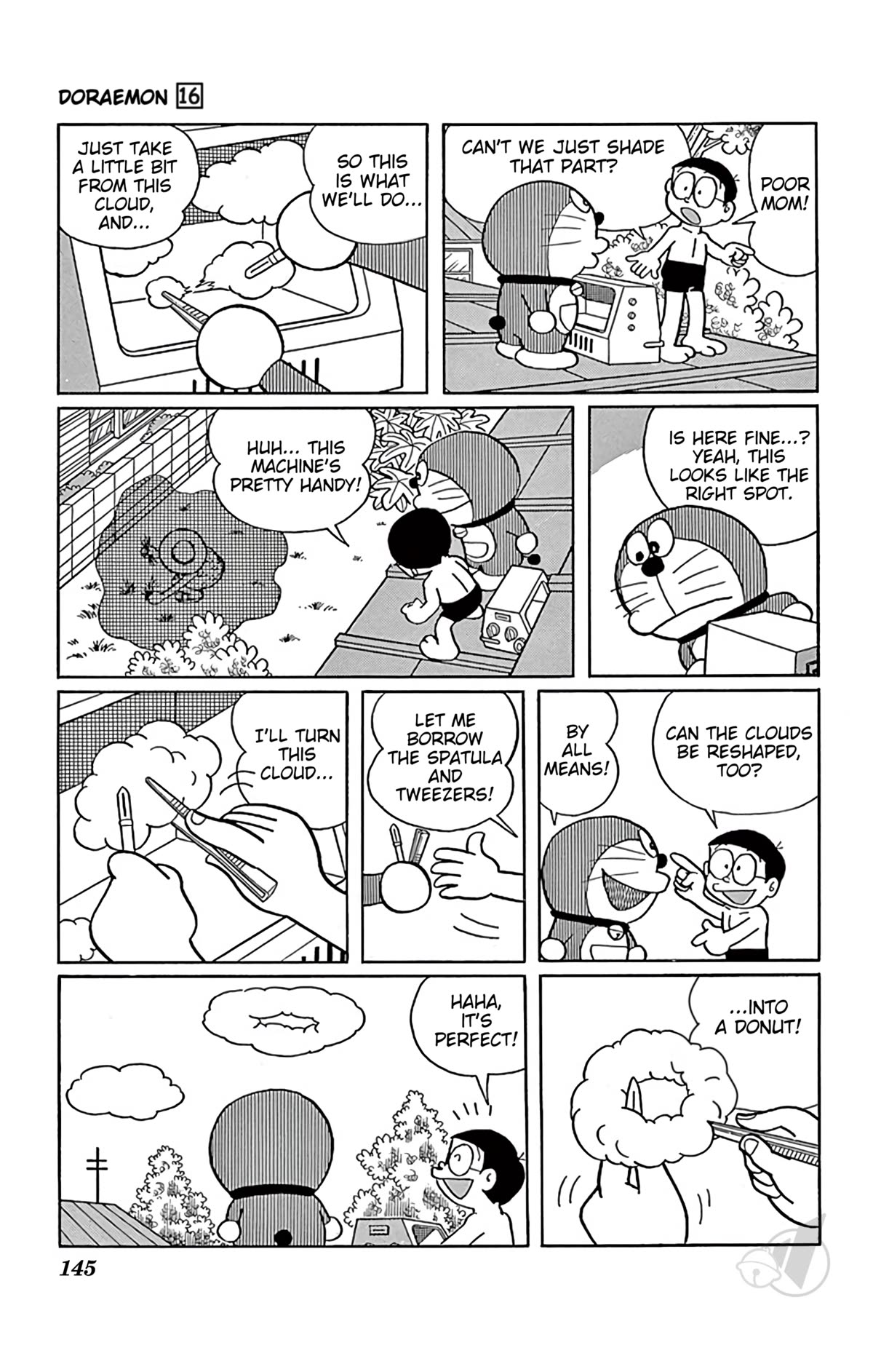 Doraemon Chapter 300 page 4 - Chapter 300: Playing with Clouds