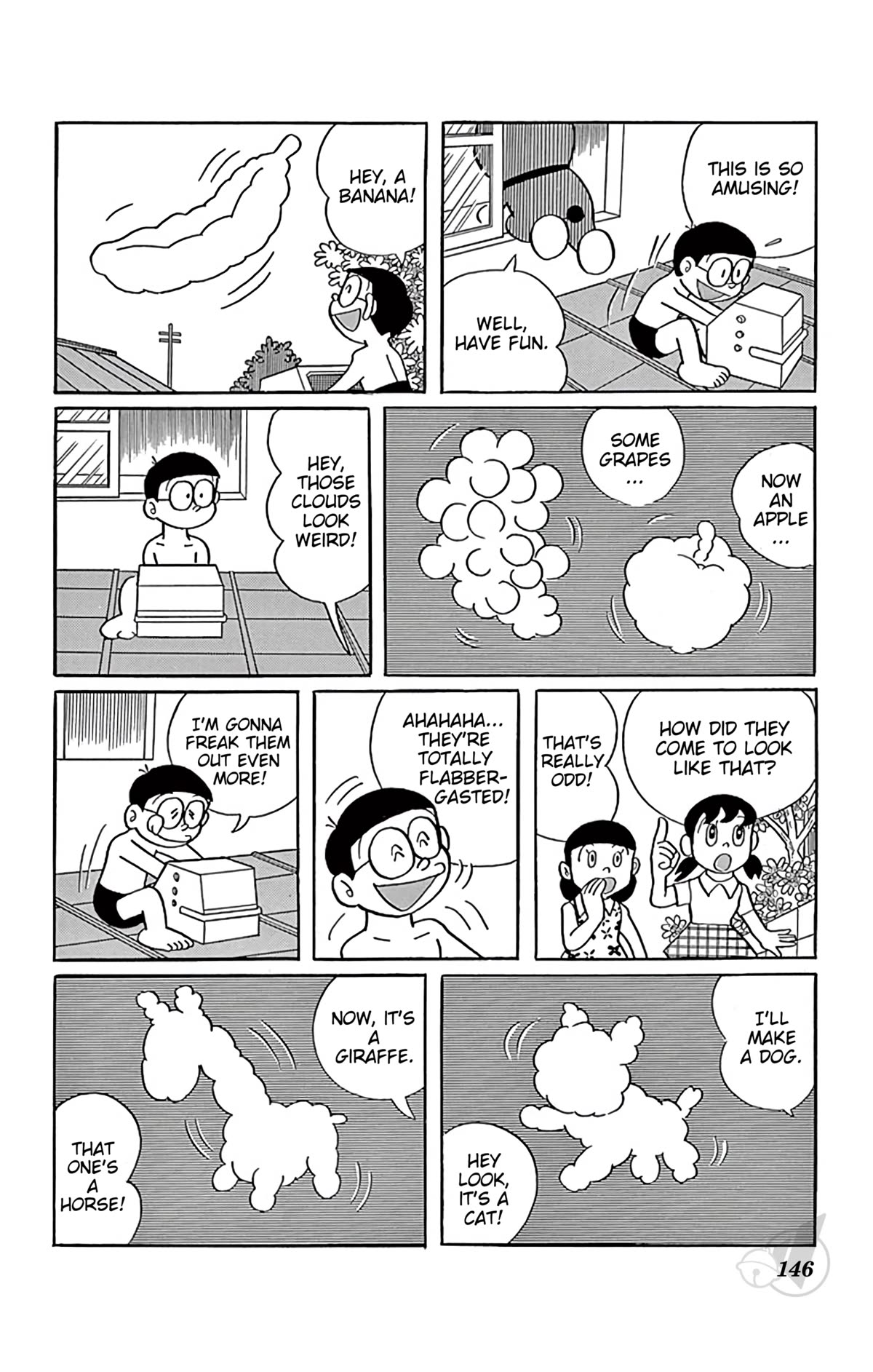 Doraemon Chapter 300 page 5 - Chapter 300: Playing with Clouds