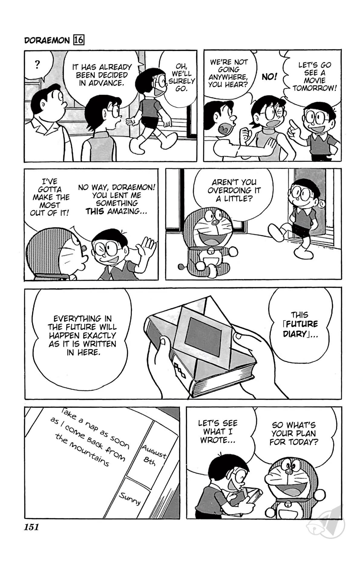 Doraemon Chapter 301 page 3 - Chapter 301: A Terrifying Future Diary