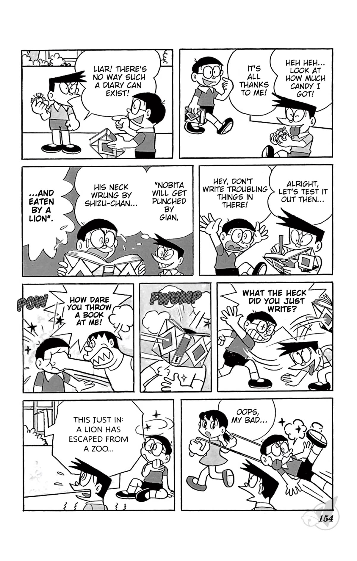 Doraemon Chapter 301 page 6 - Chapter 301: A Terrifying Future Diary