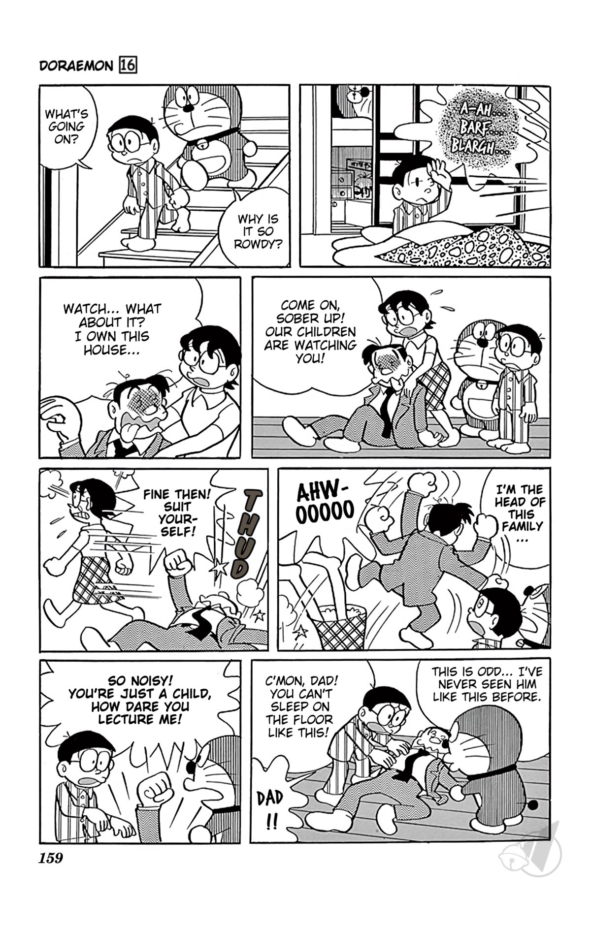 Doraemon Chapter 302 page 4 - Chapter 302: Dad Wants to be Pampered Too
