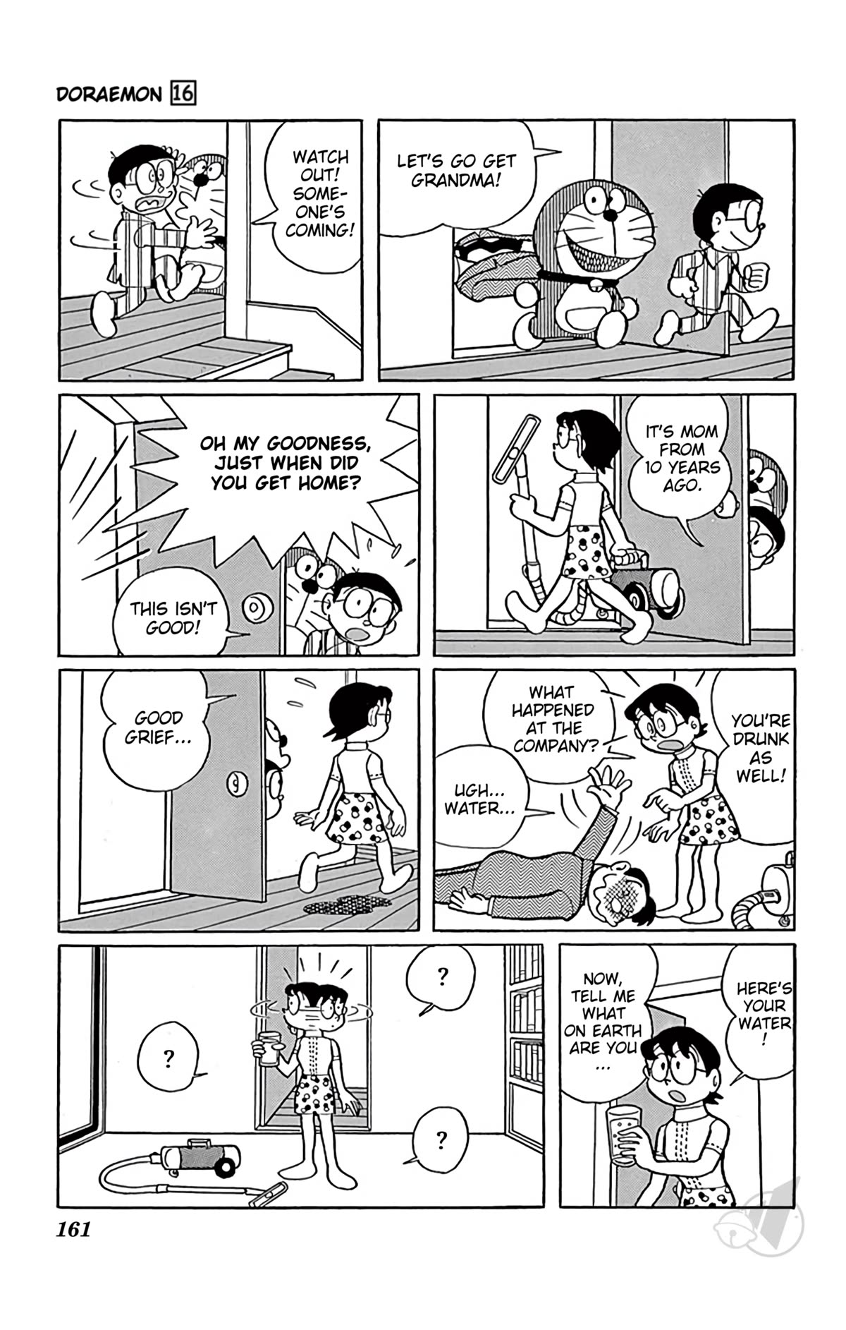 Doraemon Chapter 302 page 6 - Chapter 302: Dad Wants to be Pampered Too