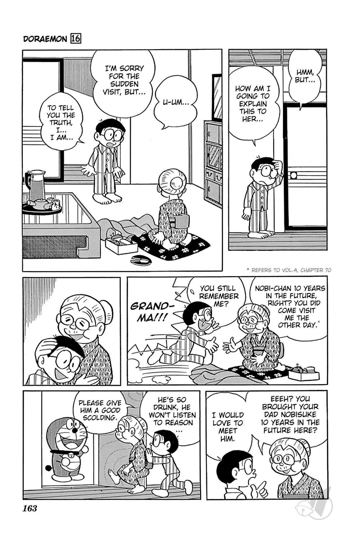 Doraemon Chapter 302 page 8 - Chapter 302: Dad Wants to be Pampered Too