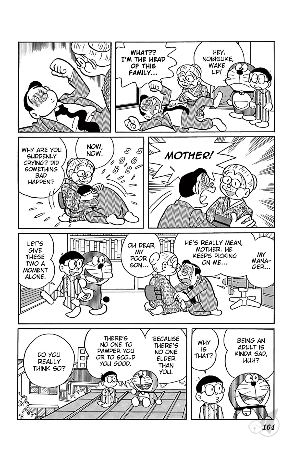 Doraemon Chapter 302 page 9 - Chapter 302: Dad Wants to be Pampered Too