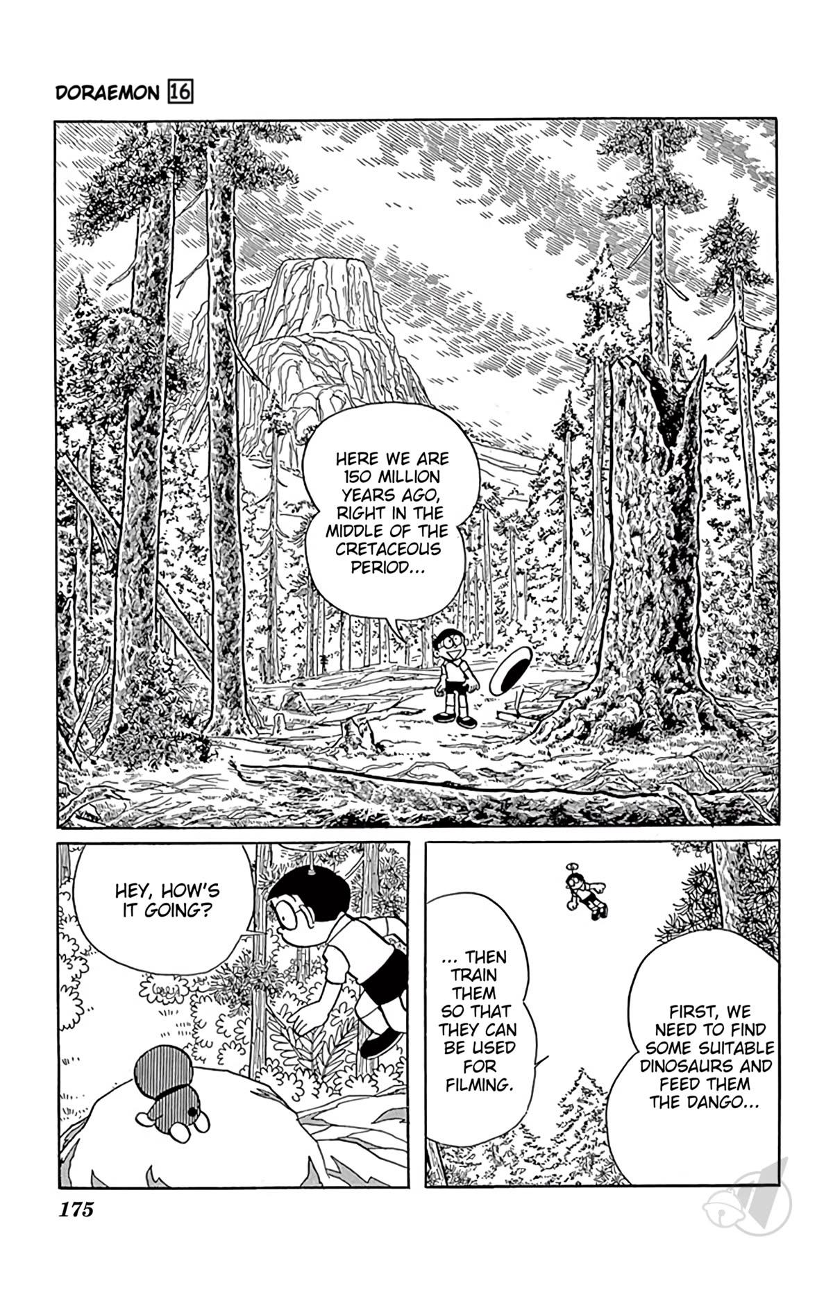 Doraemon Chapter 303 page 10 - Chapter 303: Space Tarzan