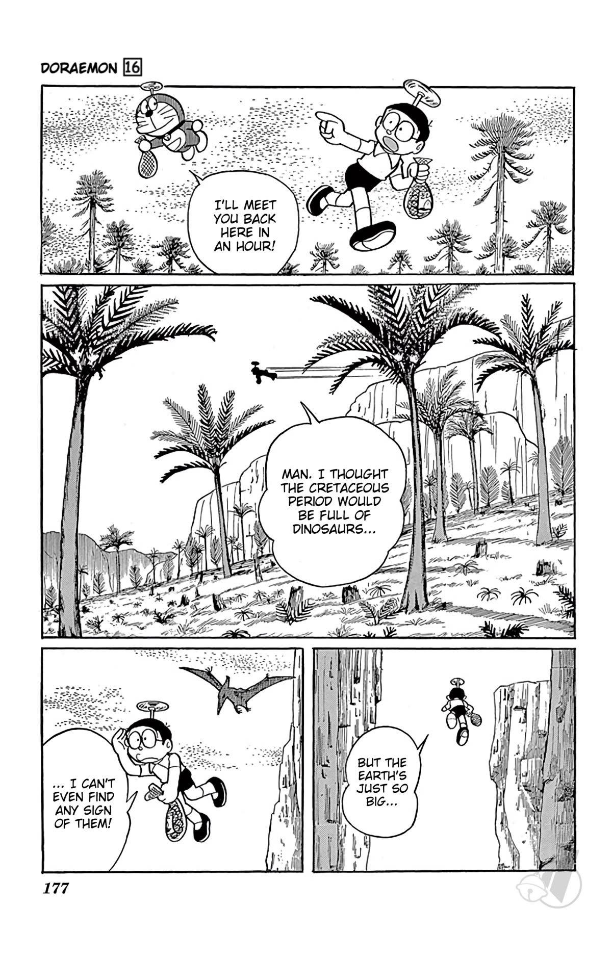Doraemon Chapter 303 page 12 - Chapter 303: Space Tarzan