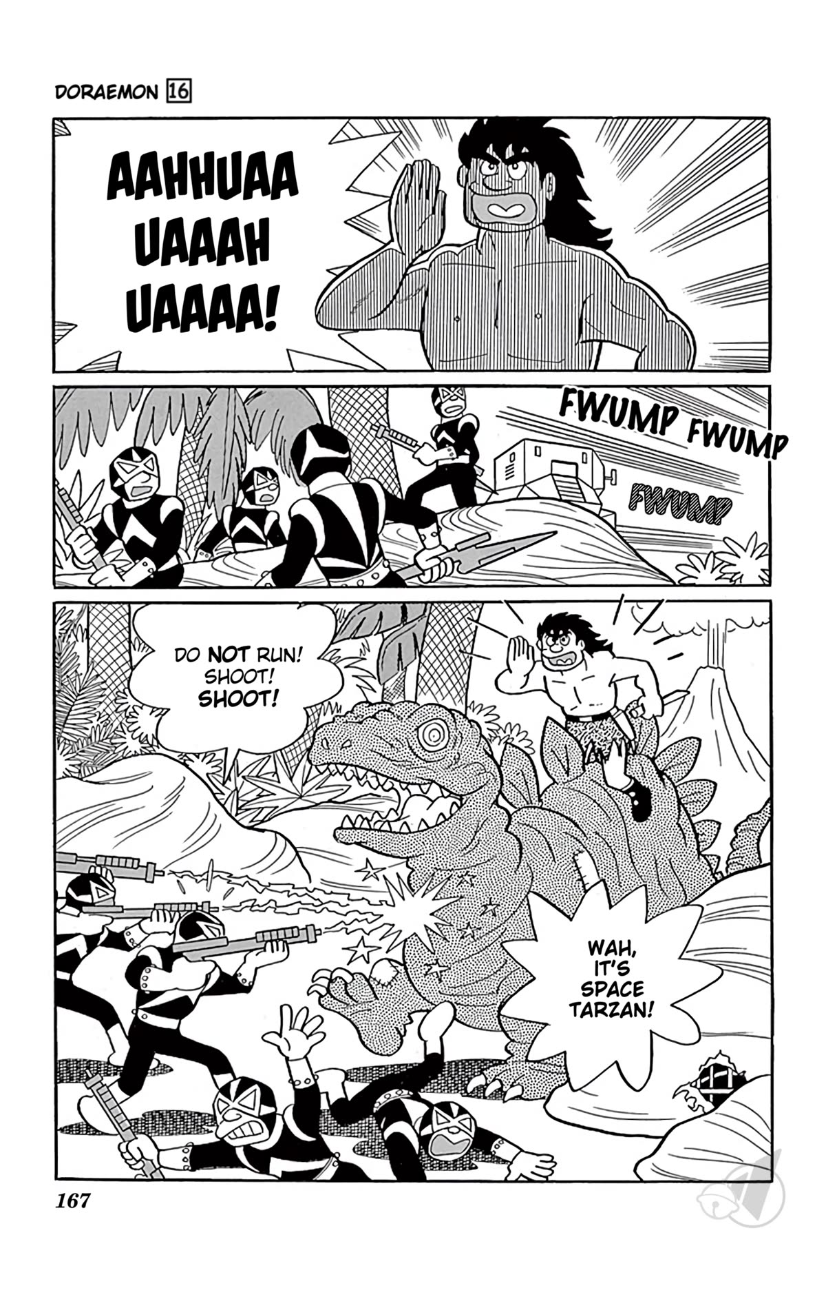 Doraemon Chapter 303 page 2 - Chapter 303: Space Tarzan