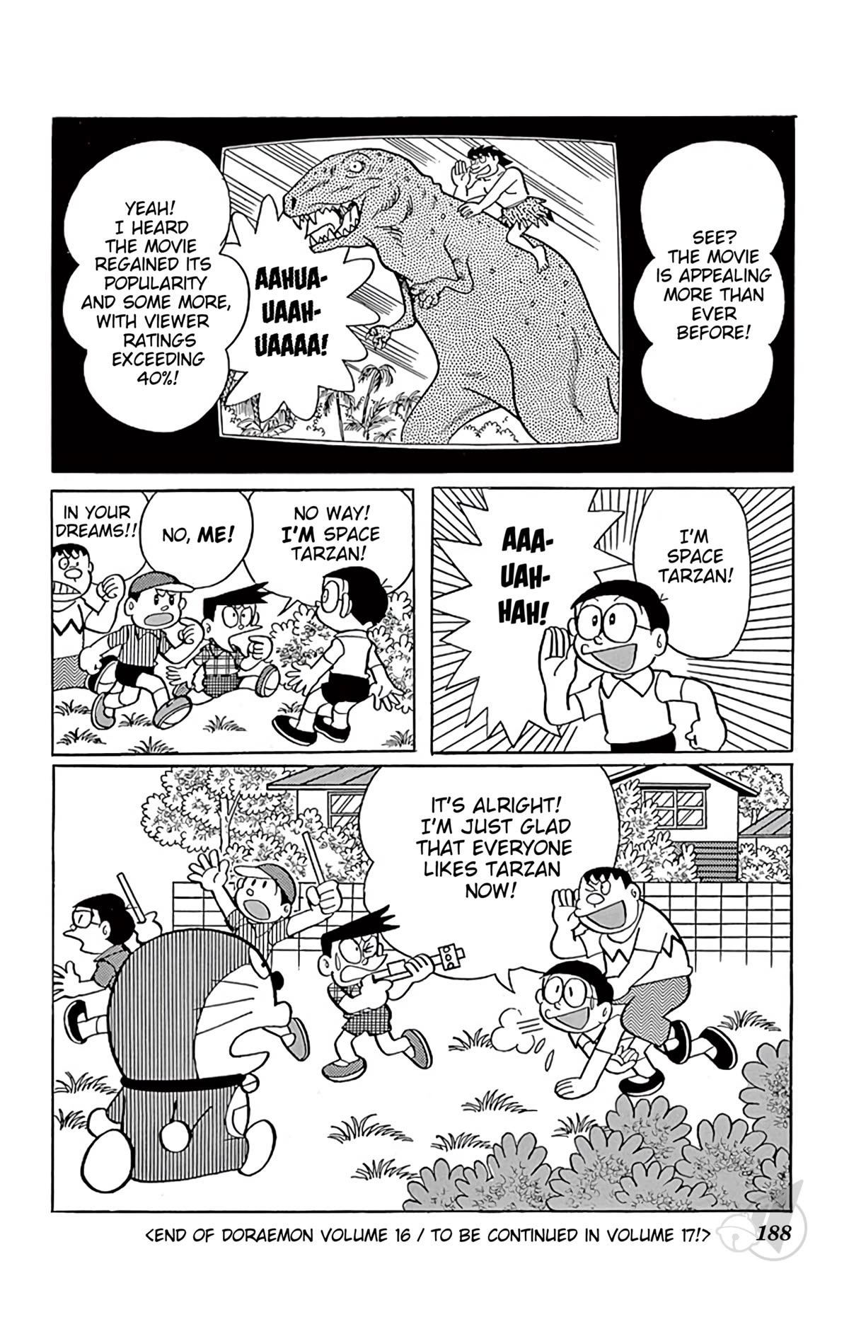 Doraemon Chapter 303 page 23 - Chapter 303: Space Tarzan