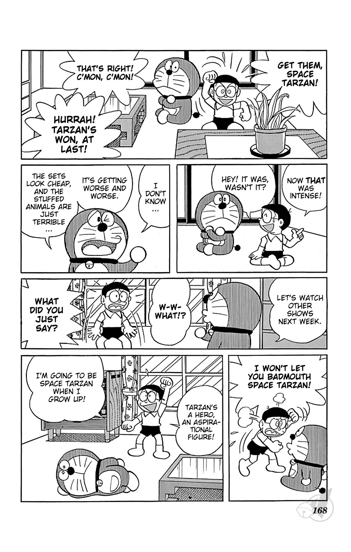 Doraemon Chapter 303 page 3 - Chapter 303: Space Tarzan