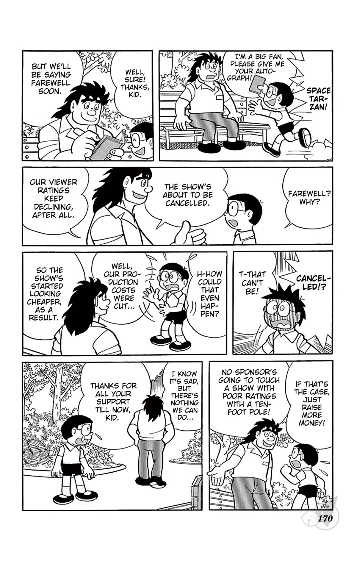 Doraemon Chapter 303 page 5 - Chapter 303: Space Tarzan