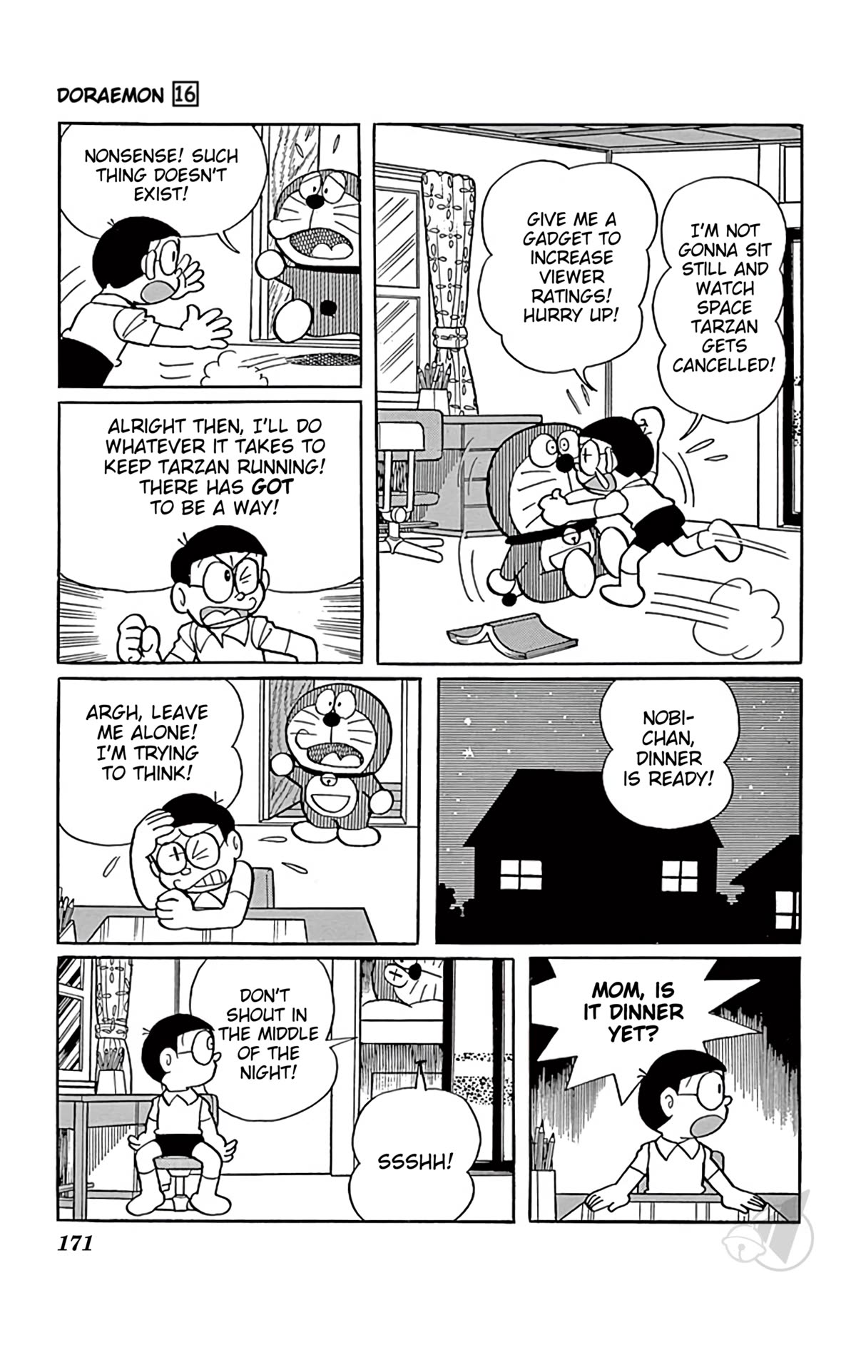 Doraemon Chapter 303 page 6 - Chapter 303: Space Tarzan