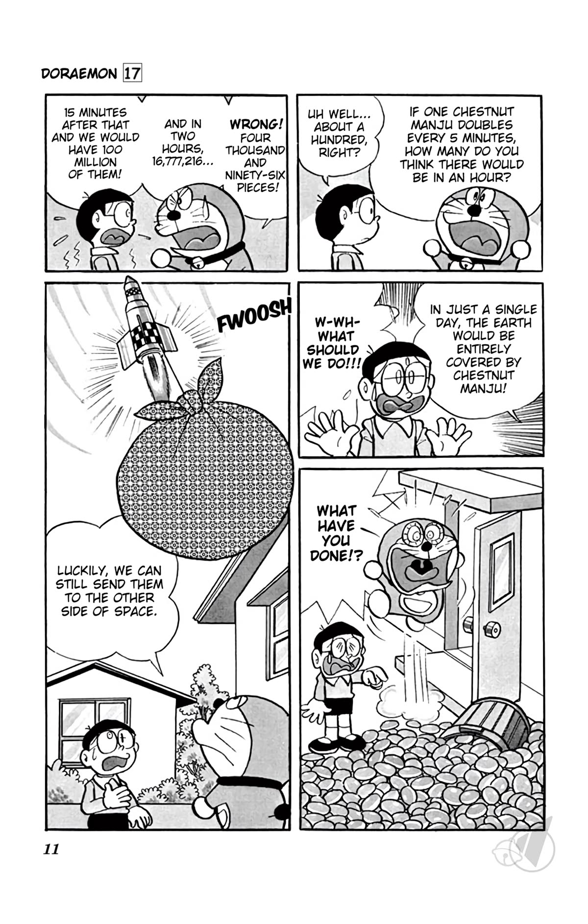 Doraemon Chapter 304 page 11 - Chapter 304: Multiplication Liquid