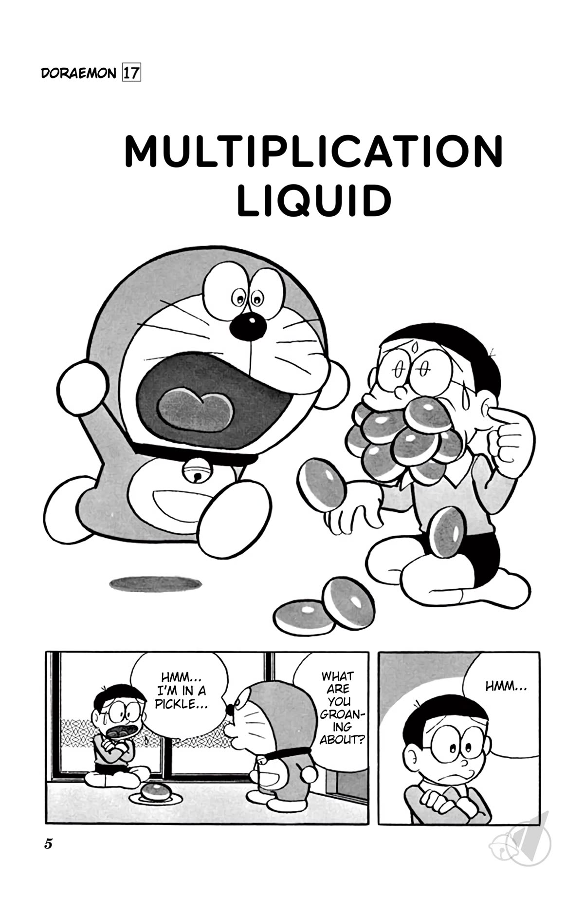 Doraemon Chapter 304 page 5 - Chapter 304: Multiplication Liquid