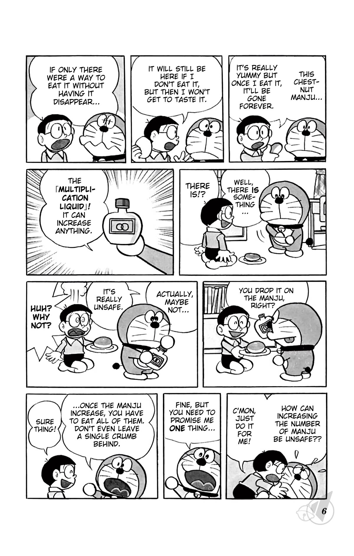 Doraemon Chapter 304 page 6 - Chapter 304: Multiplication Liquid