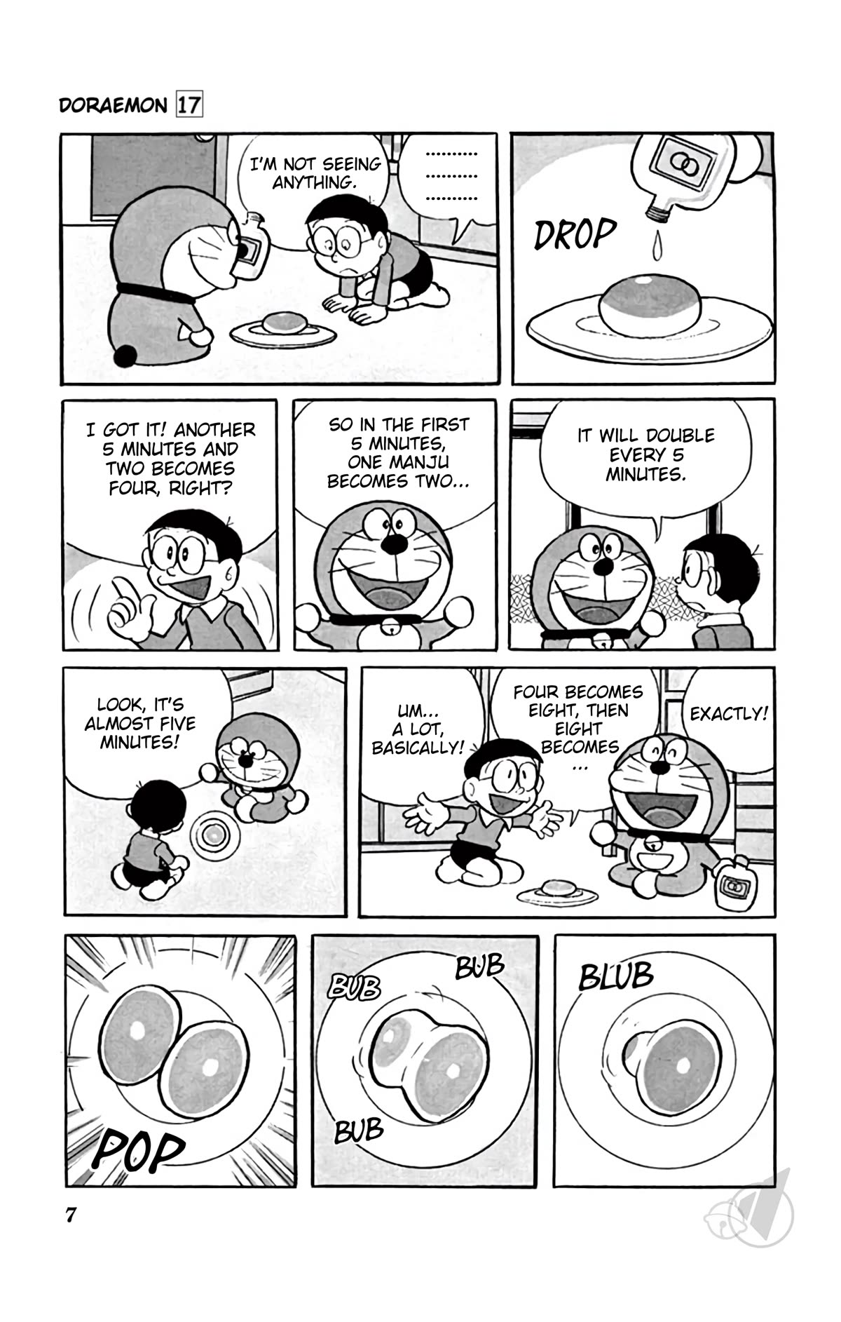 Doraemon Chapter 304 page 7 - Chapter 304: Multiplication Liquid
