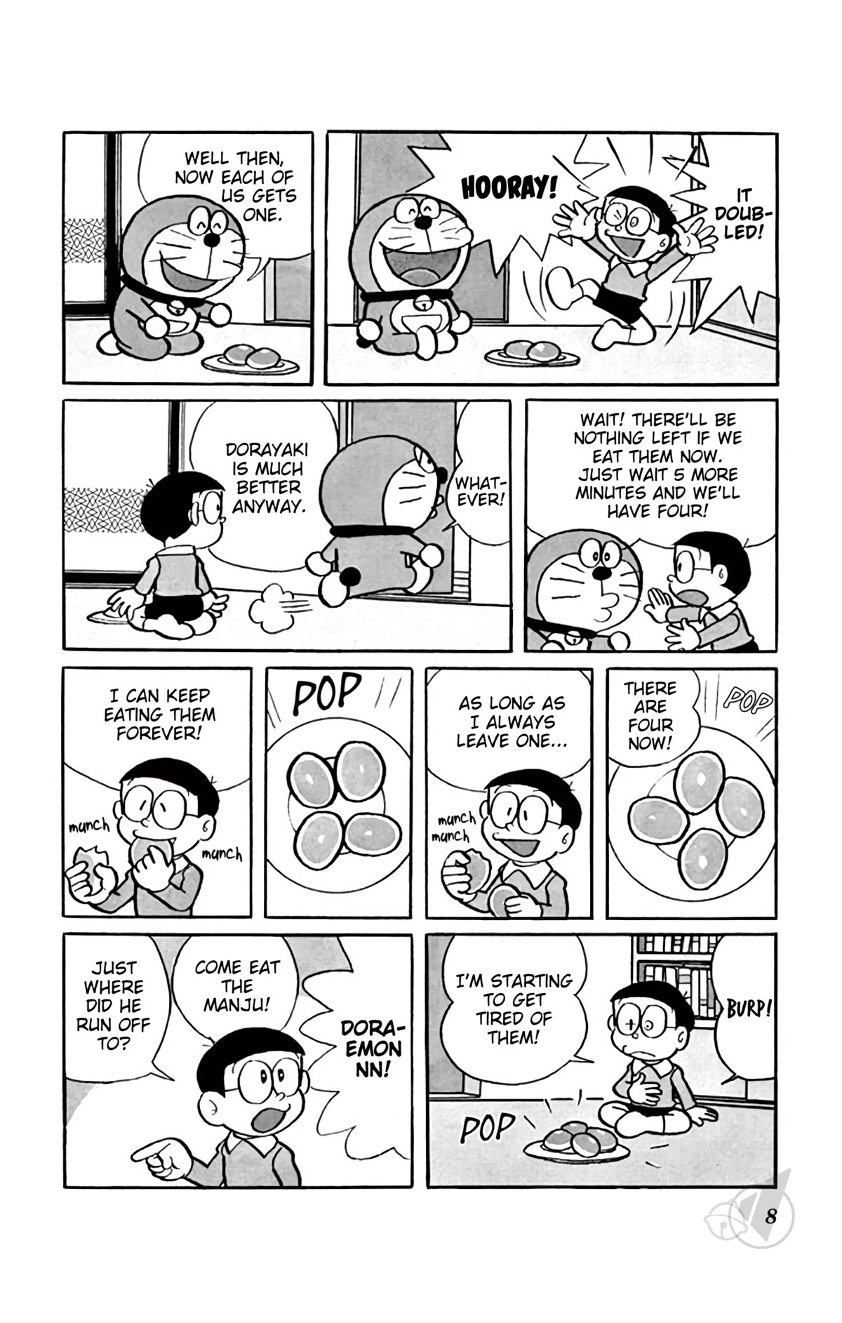 Doraemon Chapter 304 page 8 - Chapter 304: Multiplication Liquid