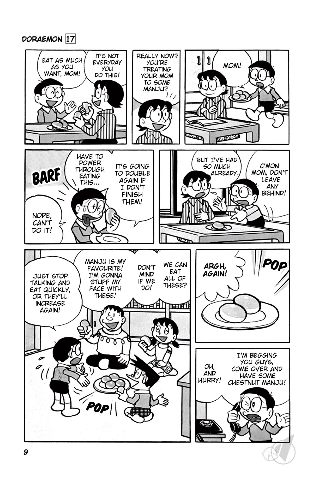 Doraemon Chapter 304 page 9 - Chapter 304: Multiplication Liquid