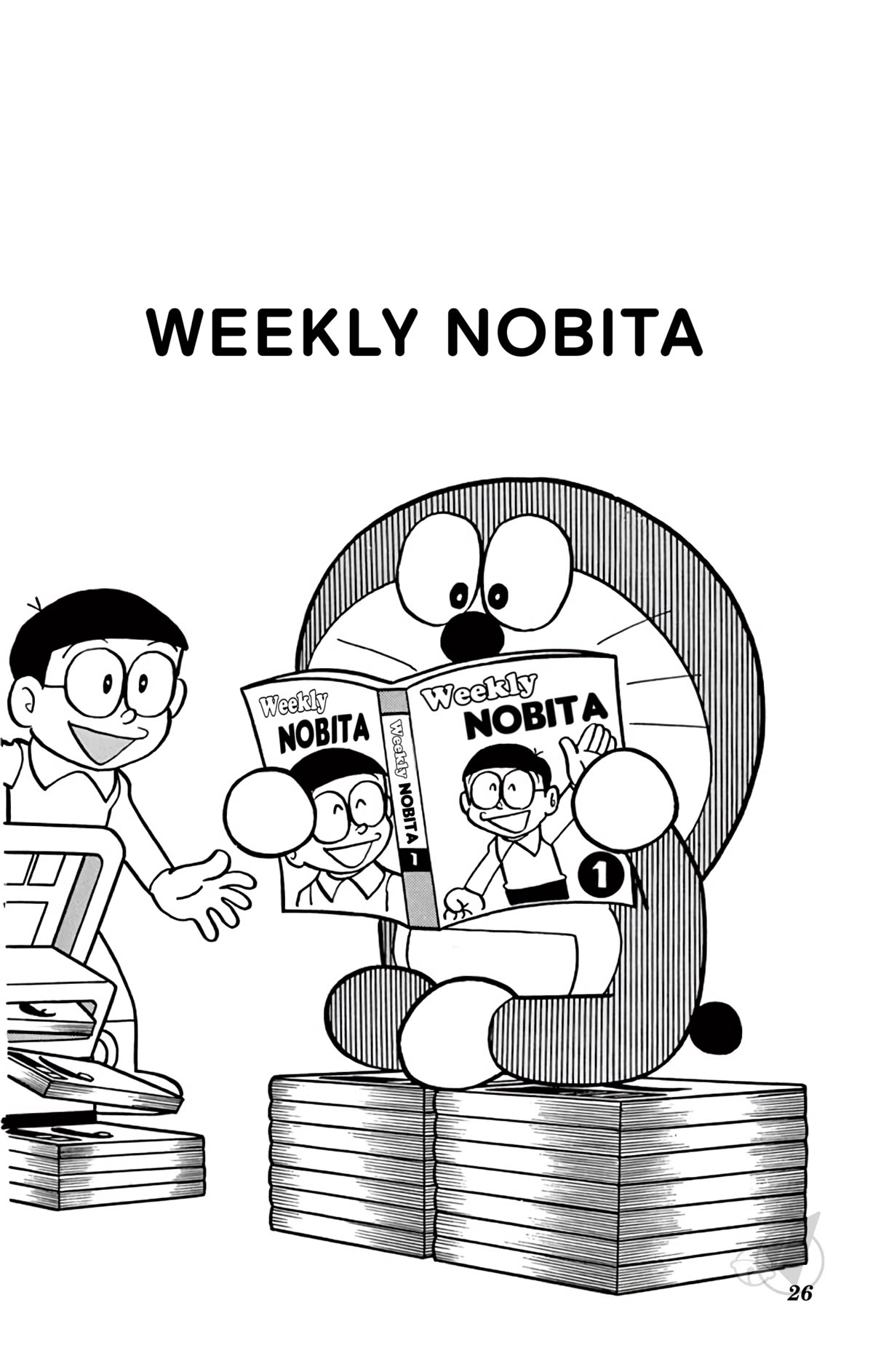 Doraemon Chapter 306 page 1 - Chapter 306: Weekly Nobita