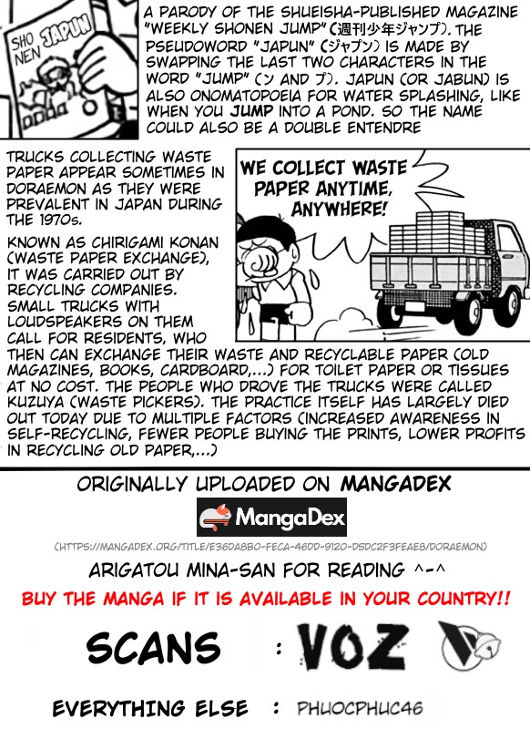 Doraemon Chapter 306 page 11 - Chapter 306: Weekly Nobita