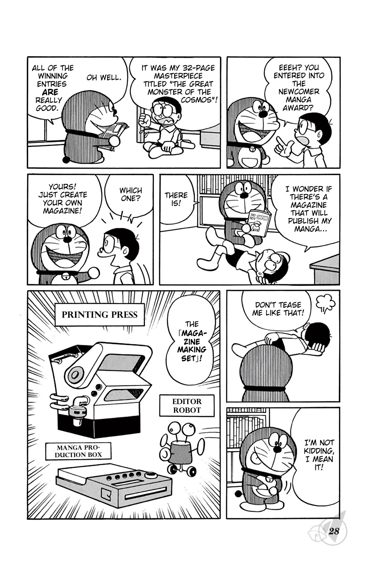 Doraemon Chapter 306 page 3 - Chapter 306: Weekly Nobita
