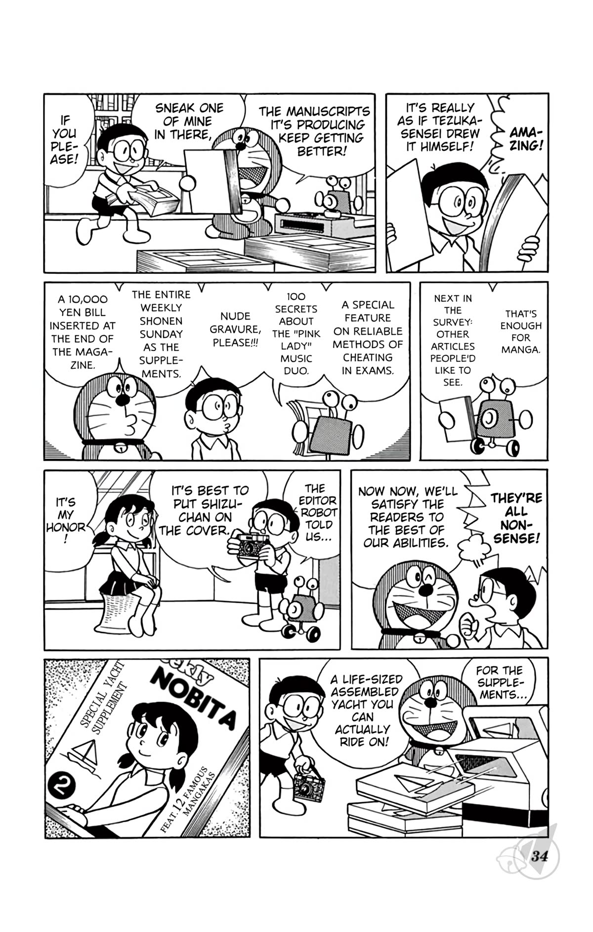 Doraemon Chapter 306 page 9 - Chapter 306: Weekly Nobita
