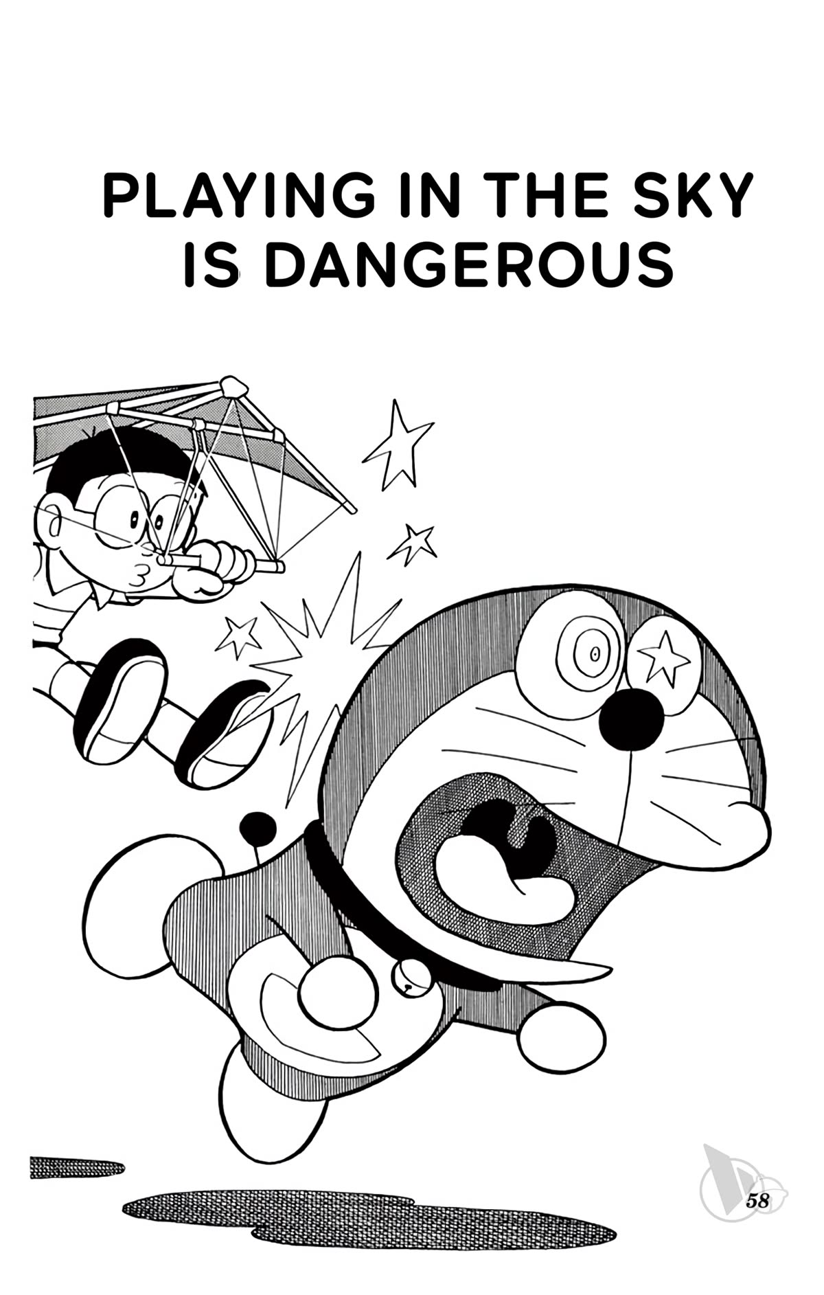 Doraemon Chapter 309 page 1 - Chapter 309: Playing in the Sky is Dangerous
