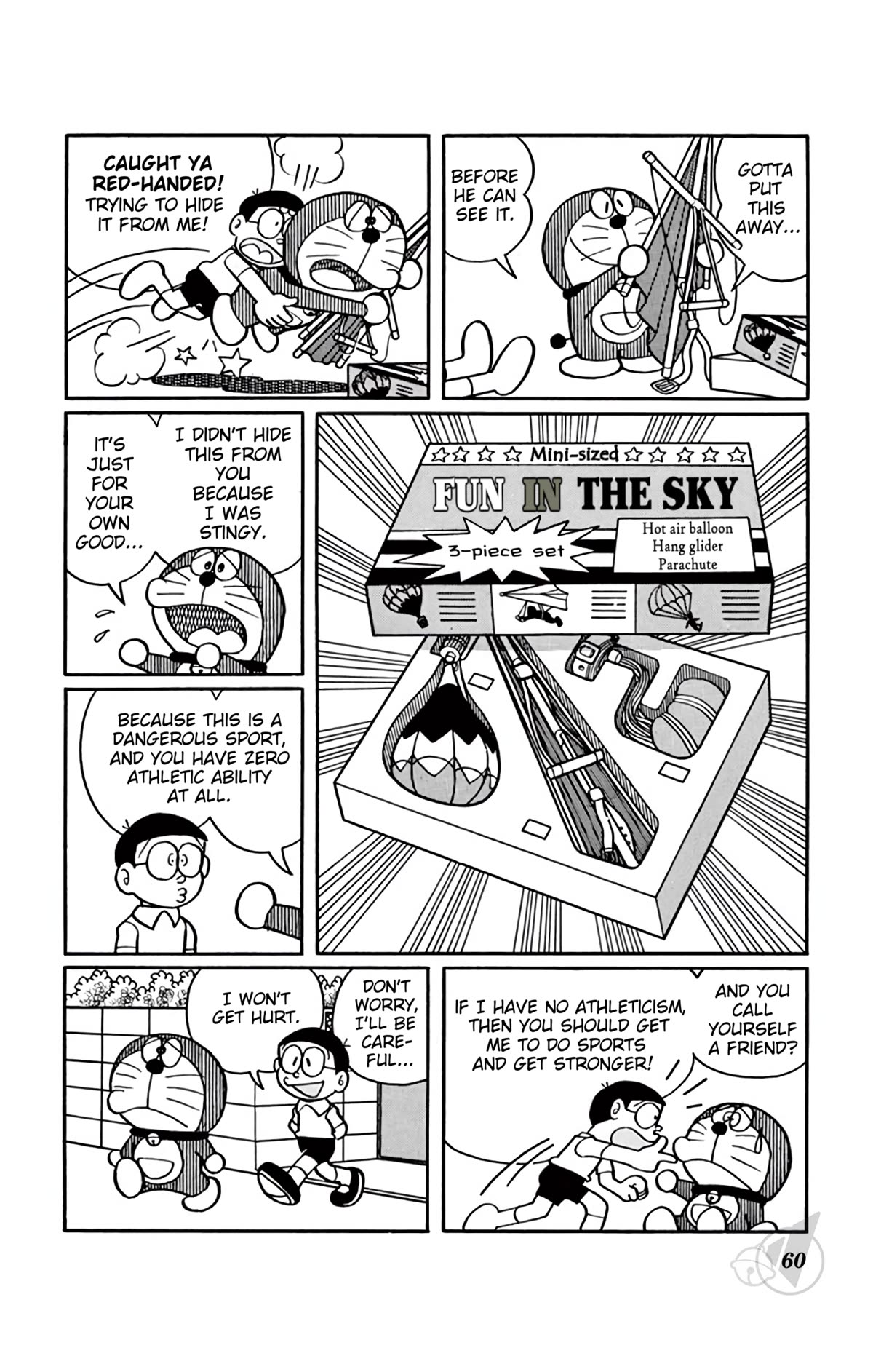 Doraemon Chapter 309 page 3 - Chapter 309: Playing in the Sky is Dangerous