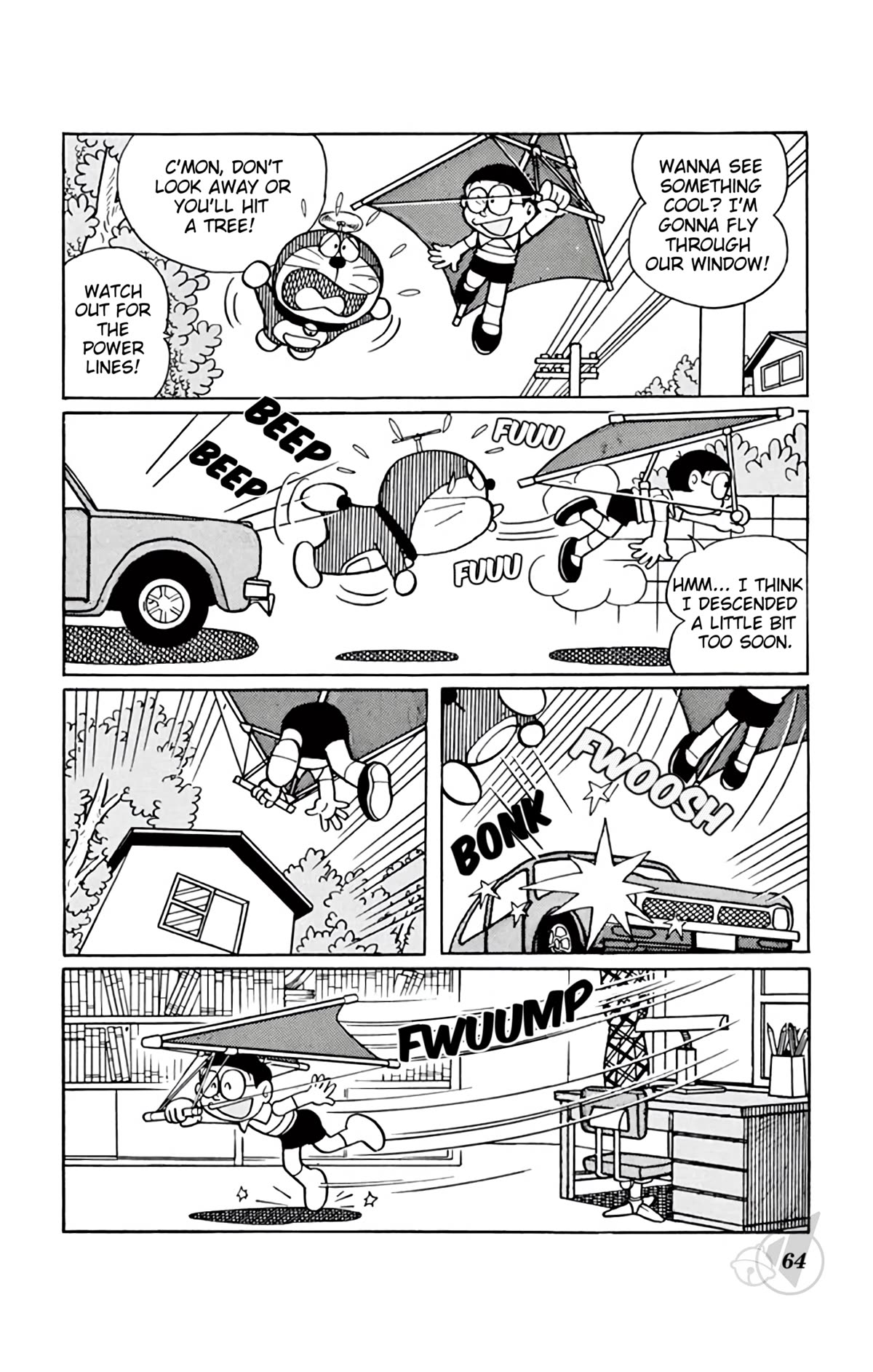 Doraemon Chapter 309 page 7 - Chapter 309: Playing in the Sky is Dangerous