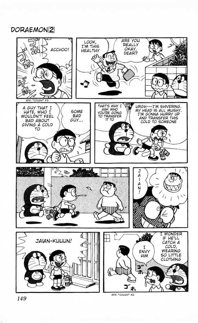 Doraemon Chapter 31 page 4 - Chapter 31 : I Will Transfer My Cold To You
