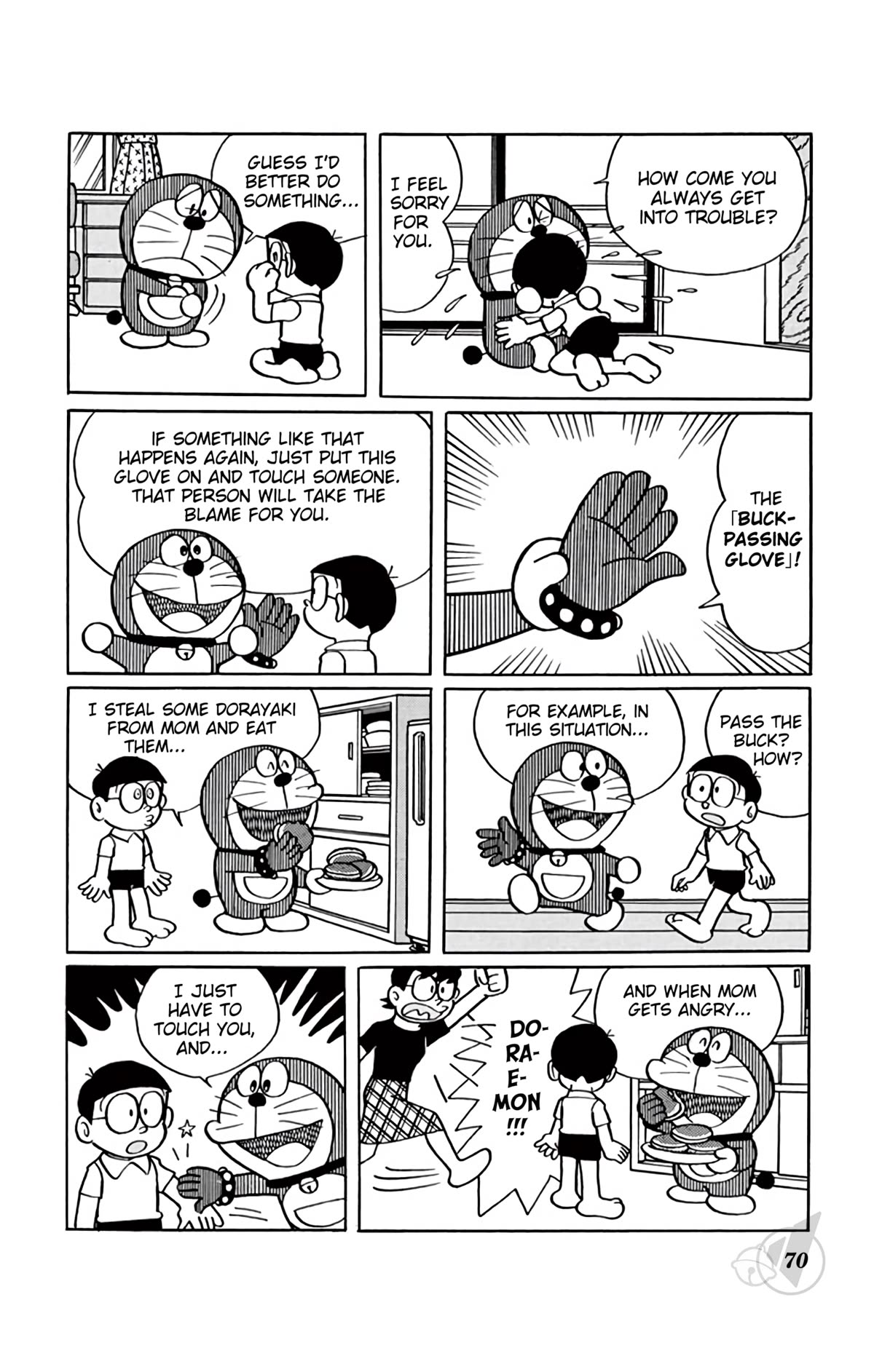 Doraemon Chapter 310 page 3 - Chapter 310: Buck-Passing Glove