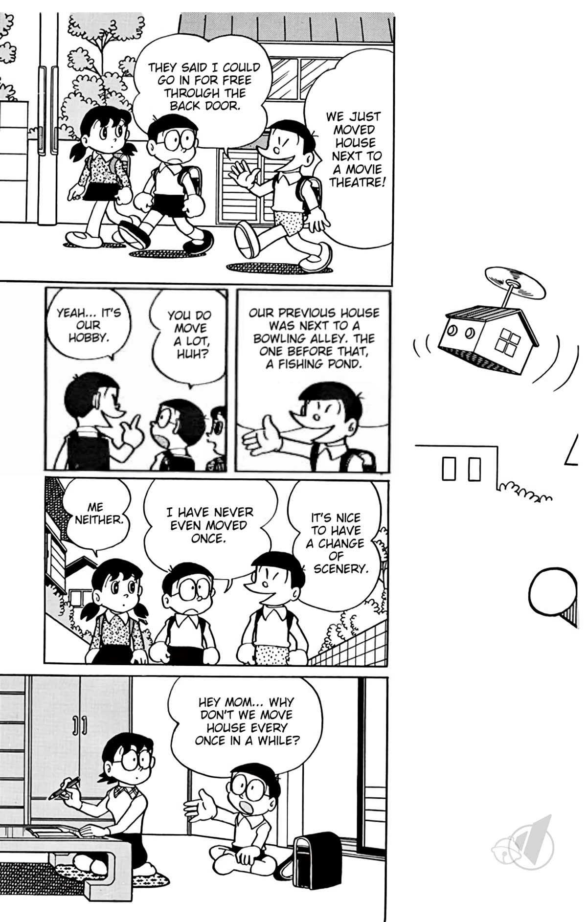 Doraemon Chapter 313 page 2 - Chapter 313: Moving House Here and There