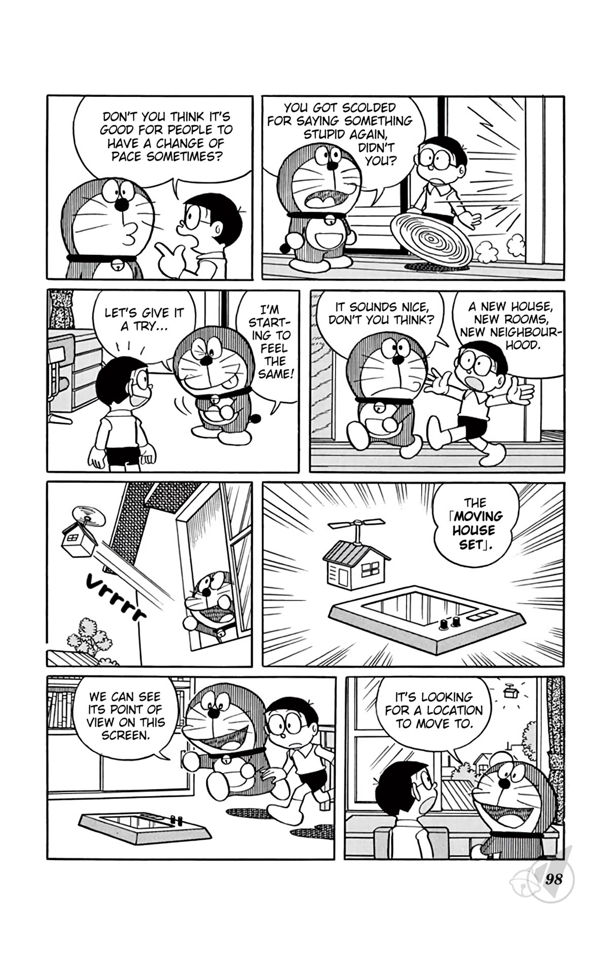 Doraemon Chapter 313 page 3 - Chapter 313: Moving House Here and There