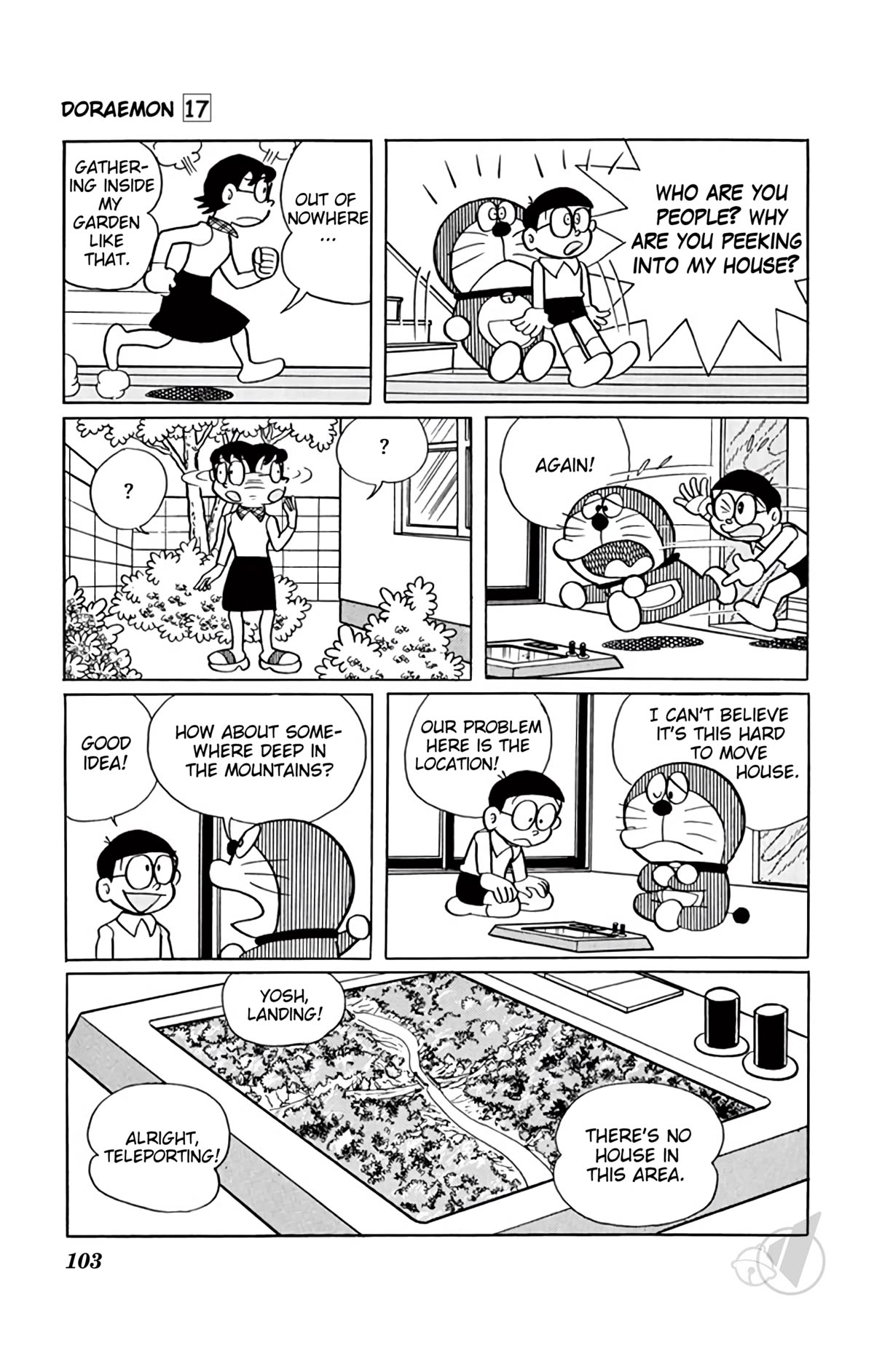 Doraemon Chapter 313 page 8 - Chapter 313: Moving House Here and There