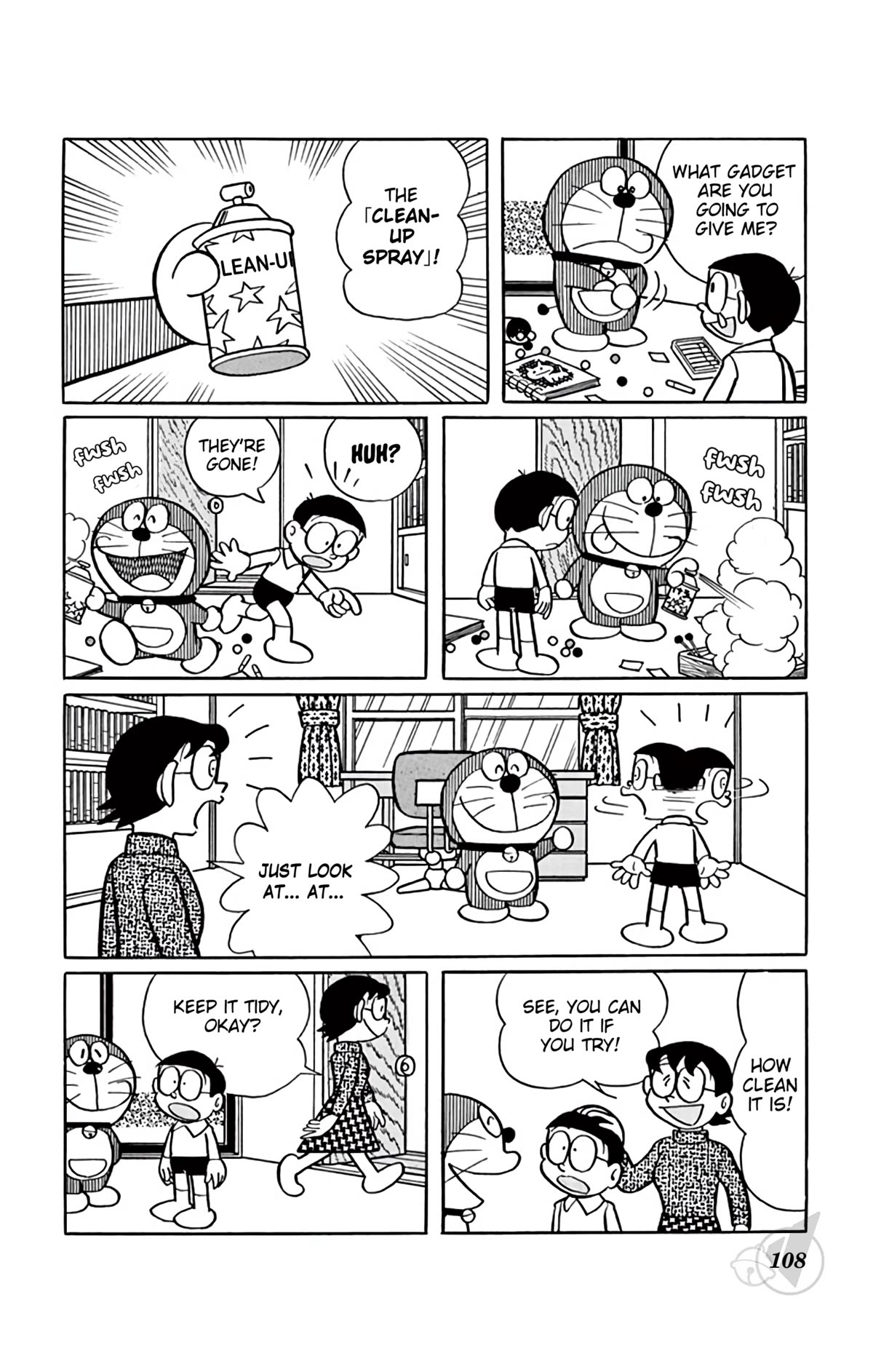 Doraemon Chapter 314 page 3 - Chapter 314: Clean-up Spray