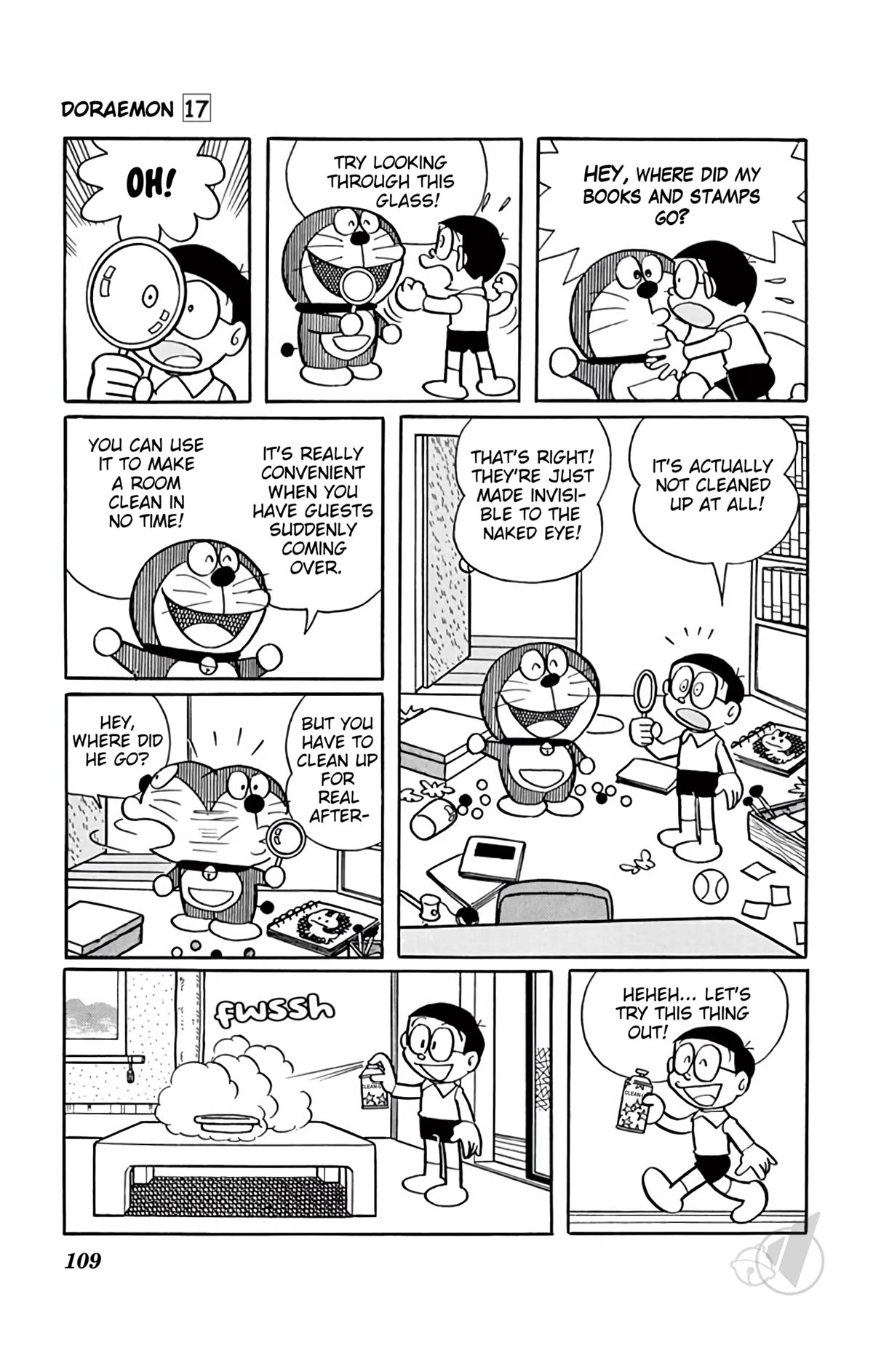 Doraemon Chapter 314 page 4 - Chapter 314: Clean-up Spray