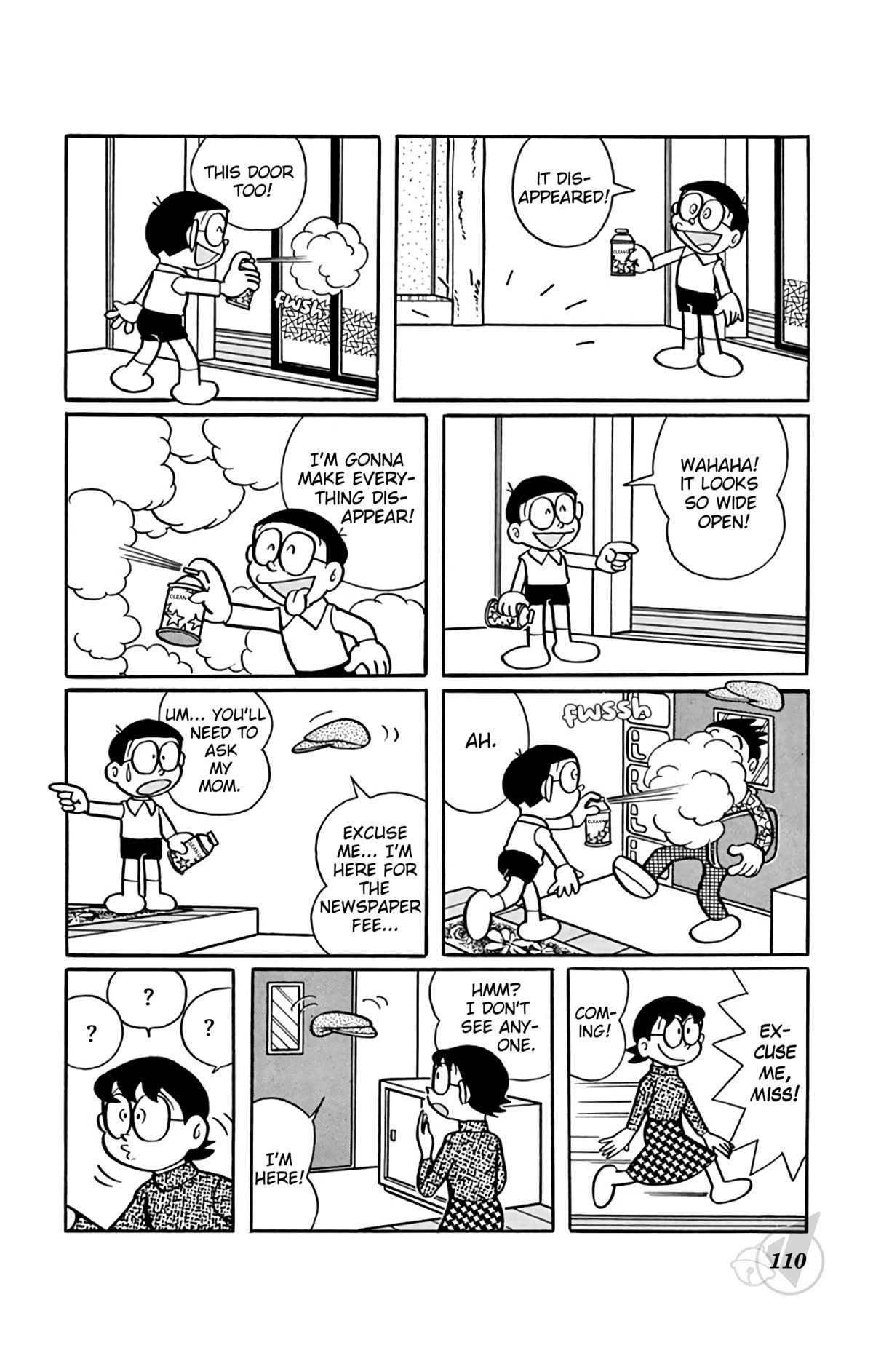 Doraemon Chapter 314 page 5 - Chapter 314: Clean-up Spray