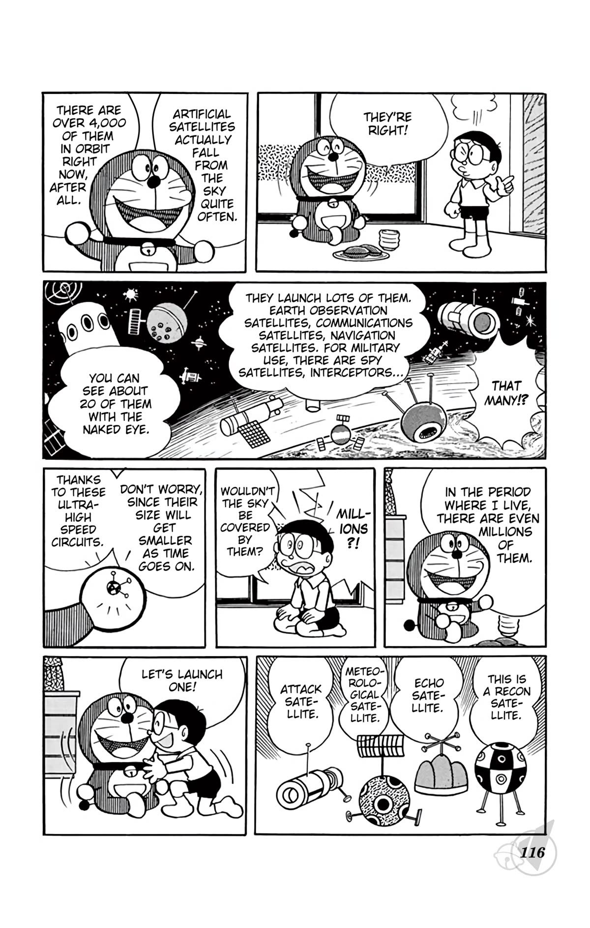 Doraemon Chapter 315 page 3 - Chapter 315: Personal Satellites