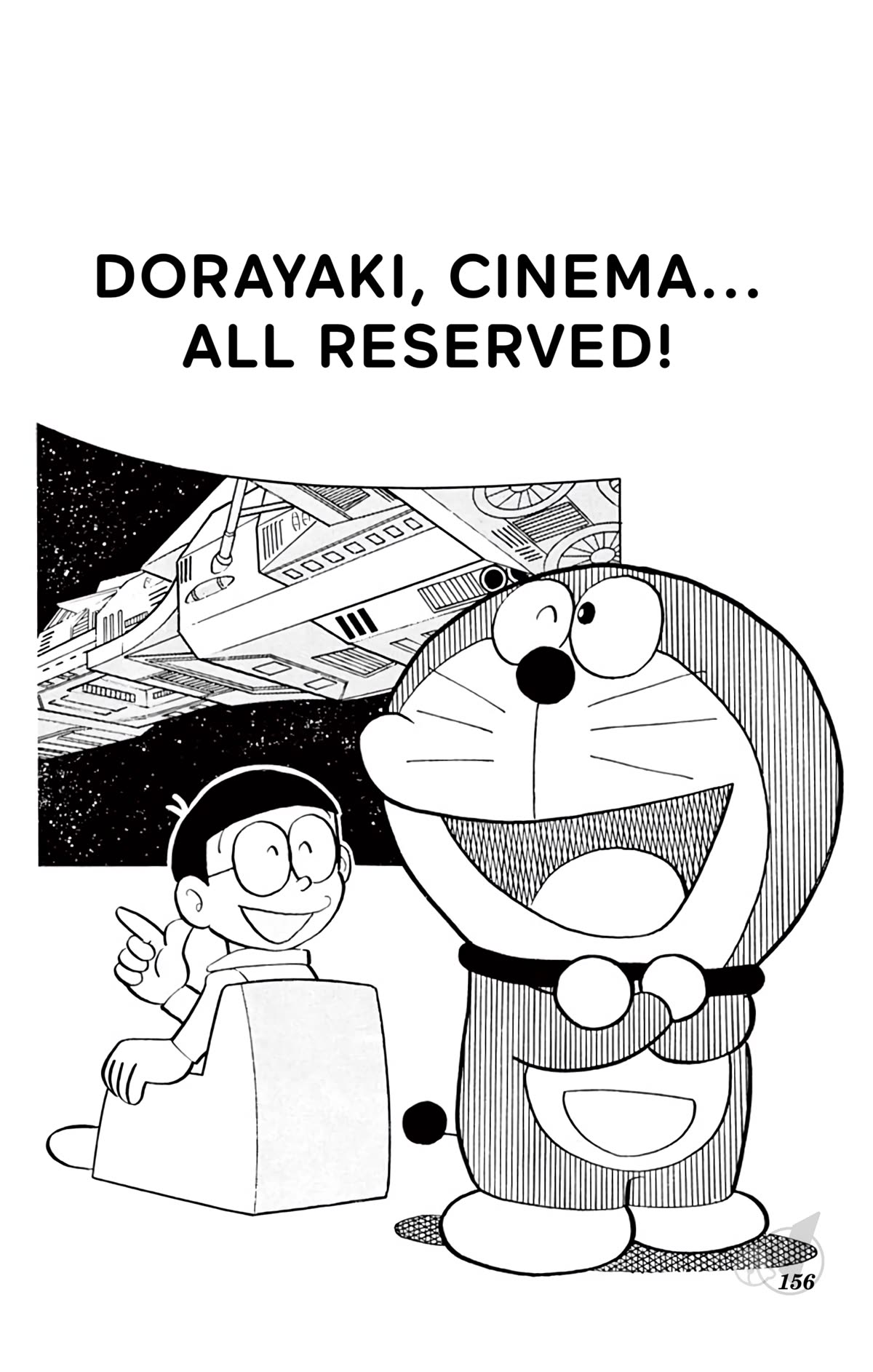 Doraemon Chapter 319 page 1 - Chapter 319: Dorayaki, Cinema... All Reserved!