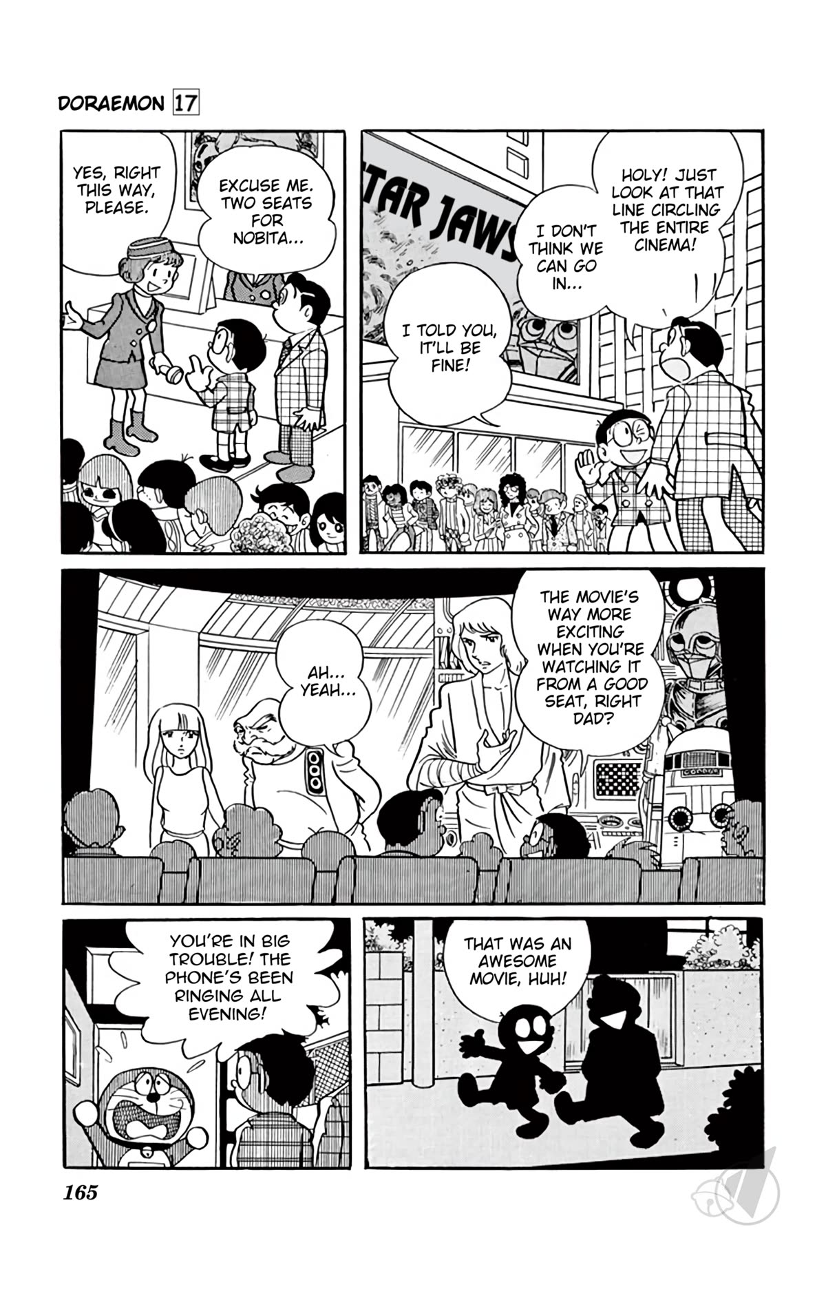 Doraemon Chapter 319 page 10 - Chapter 319: Dorayaki, Cinema... All Reserved!