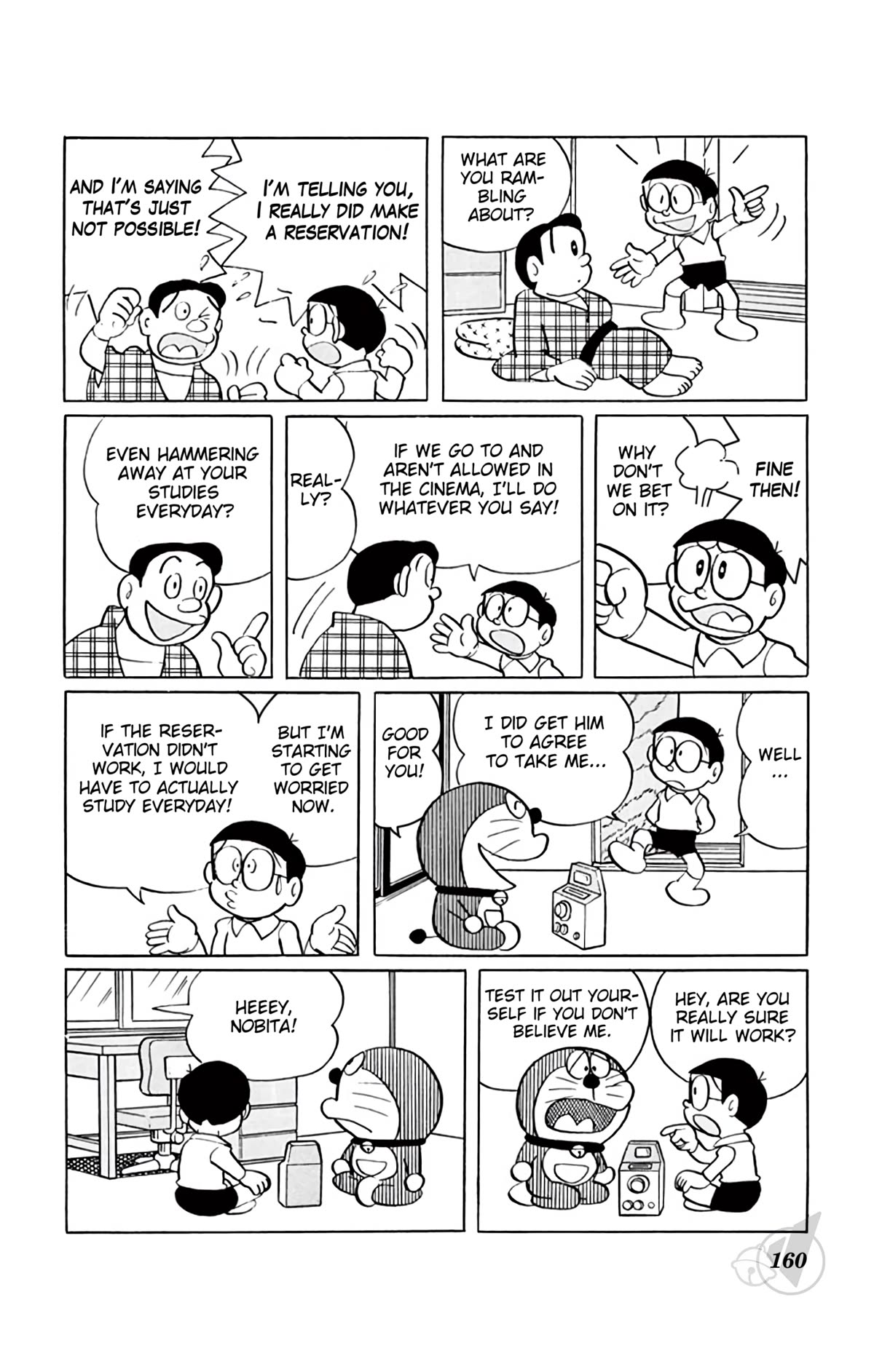 Doraemon Chapter 319 page 5 - Chapter 319: Dorayaki, Cinema... All Reserved!