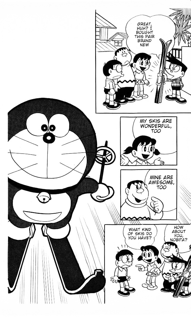Doraemon Chapter 32 page 1 - Chapter 32 : Avalanche in the Study Room