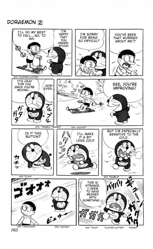 Doraemon Chapter 32 page 10 - Chapter 32 : Avalanche in the Study Room