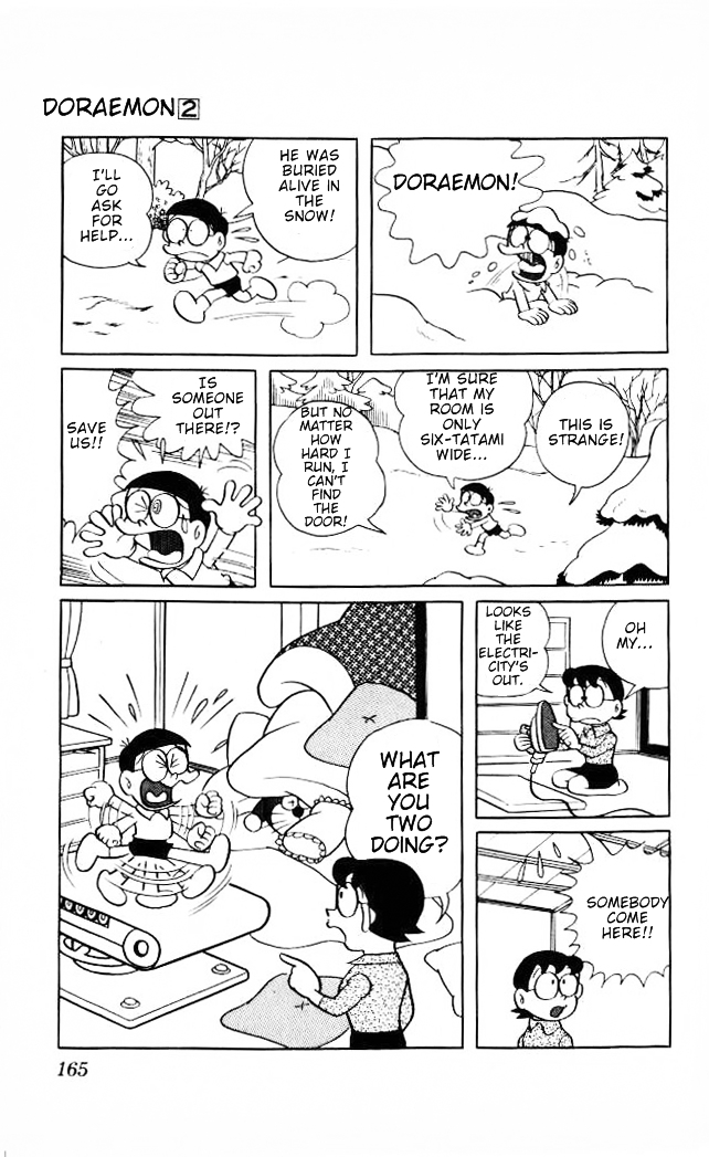 Doraemon Chapter 32 page 12 - Chapter 32 : Avalanche in the Study Room