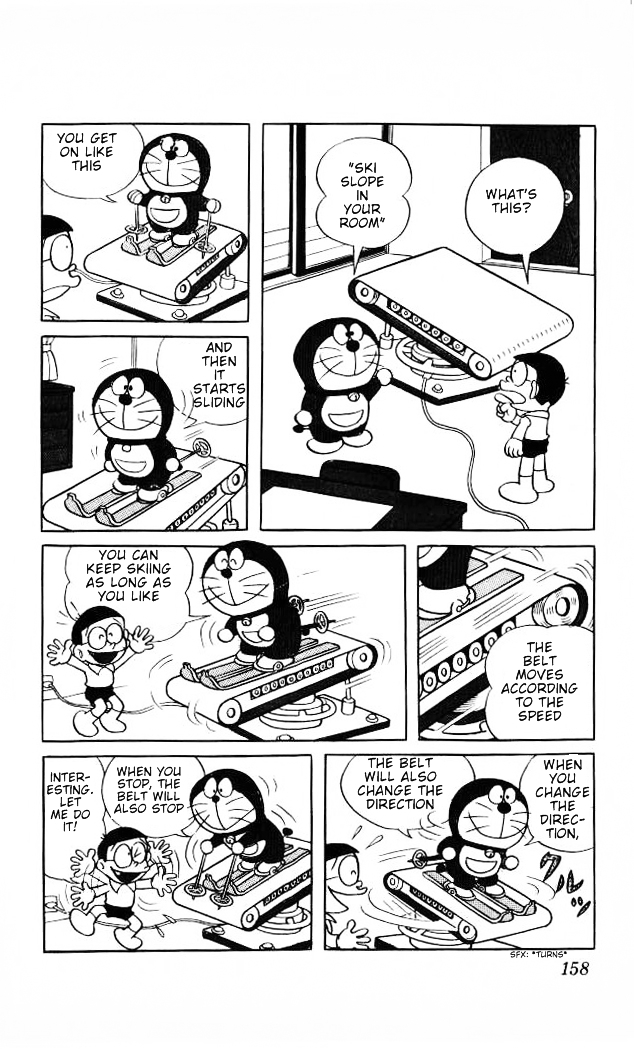 Doraemon Chapter 32 page 5 - Chapter 32 : Avalanche in the Study Room